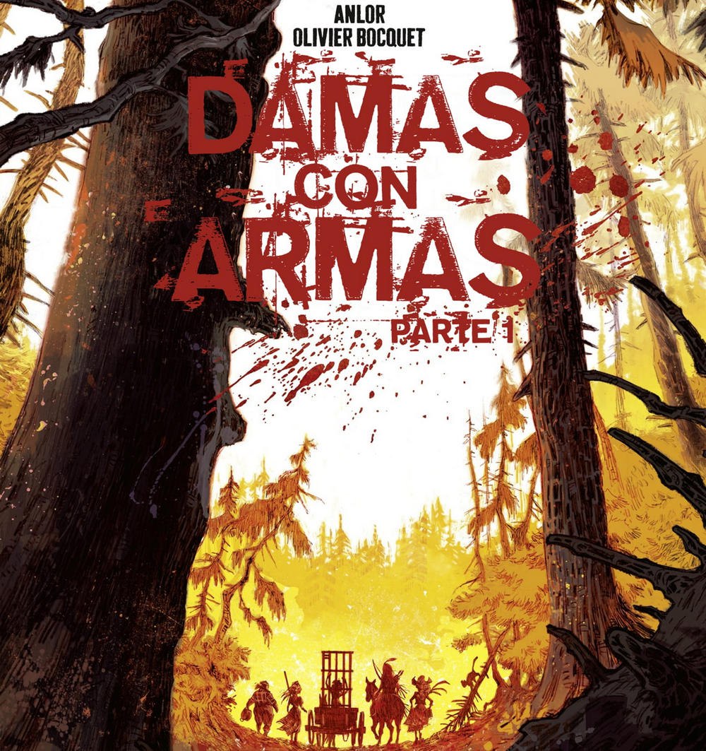 Portada ampliada de DAMAS CON ARMAS PARTE