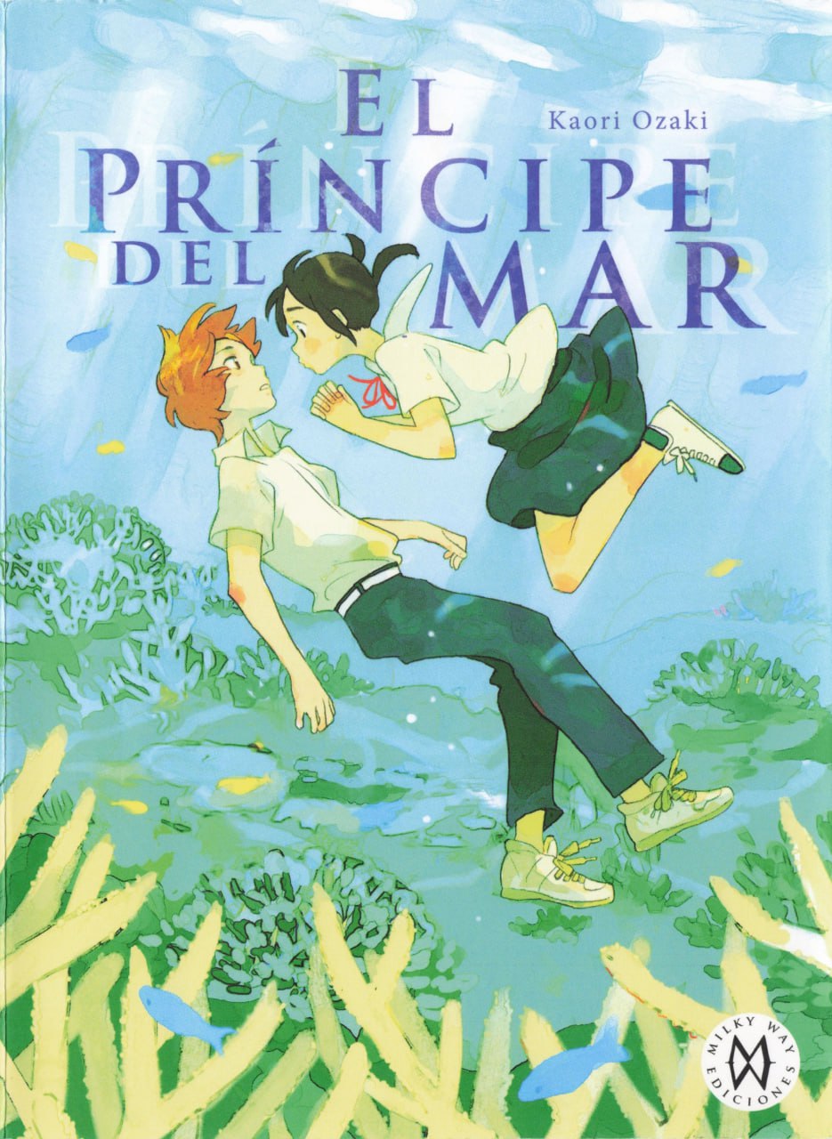 Portada ampliada de #ElPrincipeDelMar #KaoriOzaki #SC #Manga crg