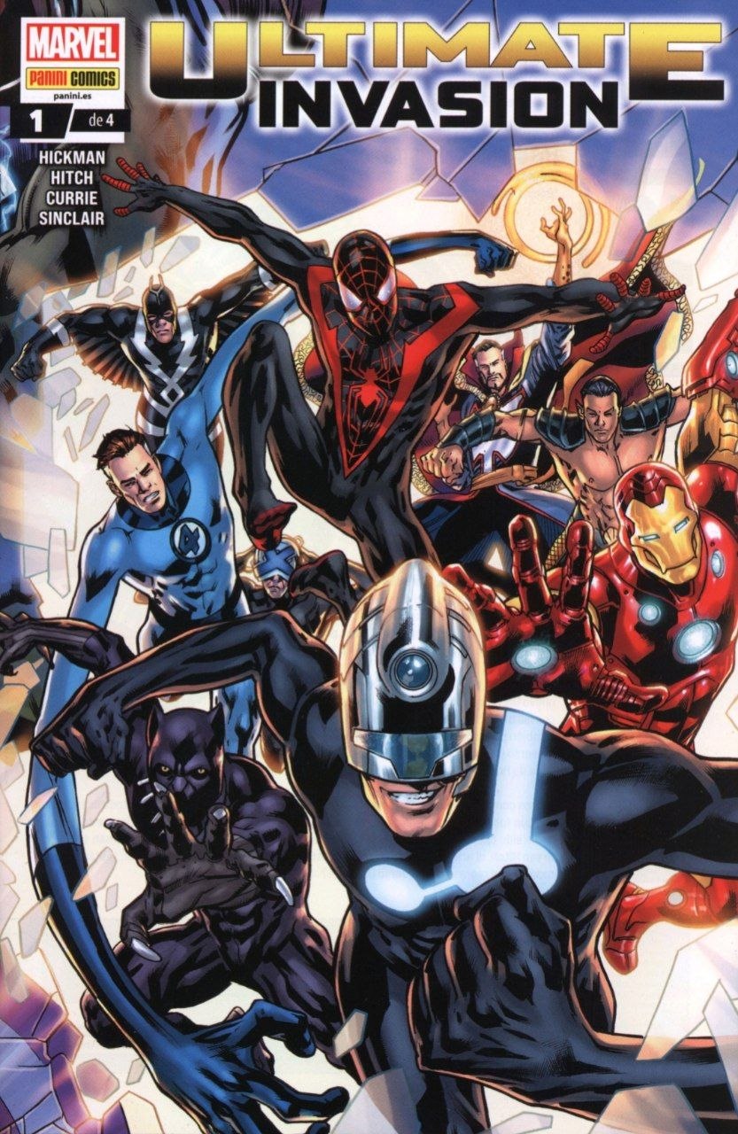 Portada ampliada de ULTIMATE INVASION