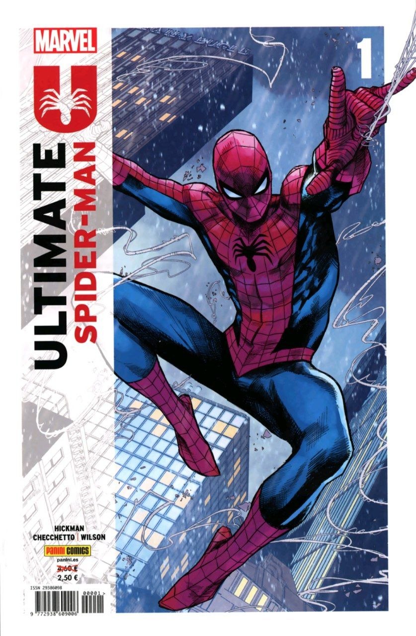 Portada ampliada de ULTIMATE SPIDER-MAN