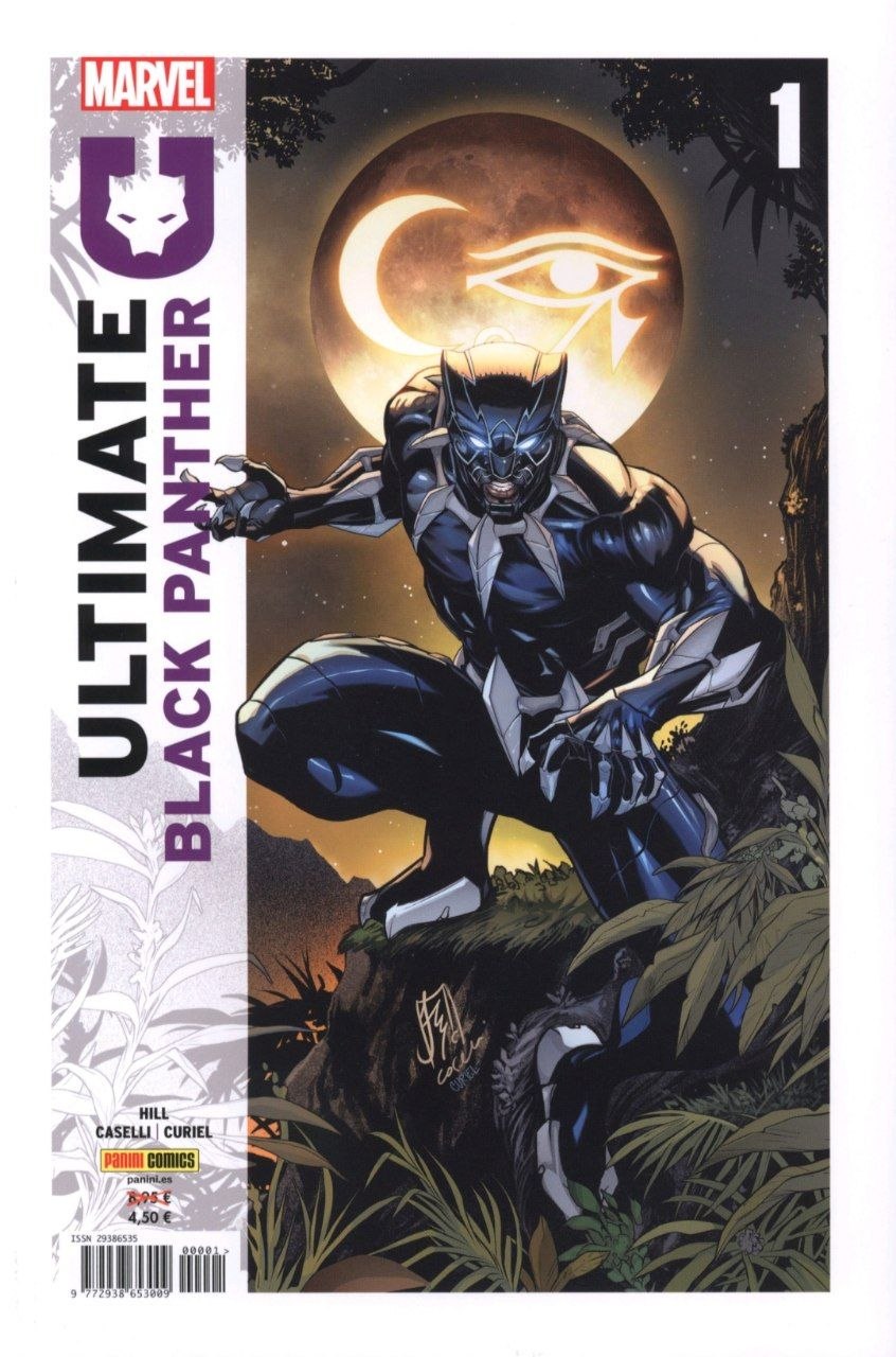 Portada ampliada de ULTIMATE BLACK PANTHER