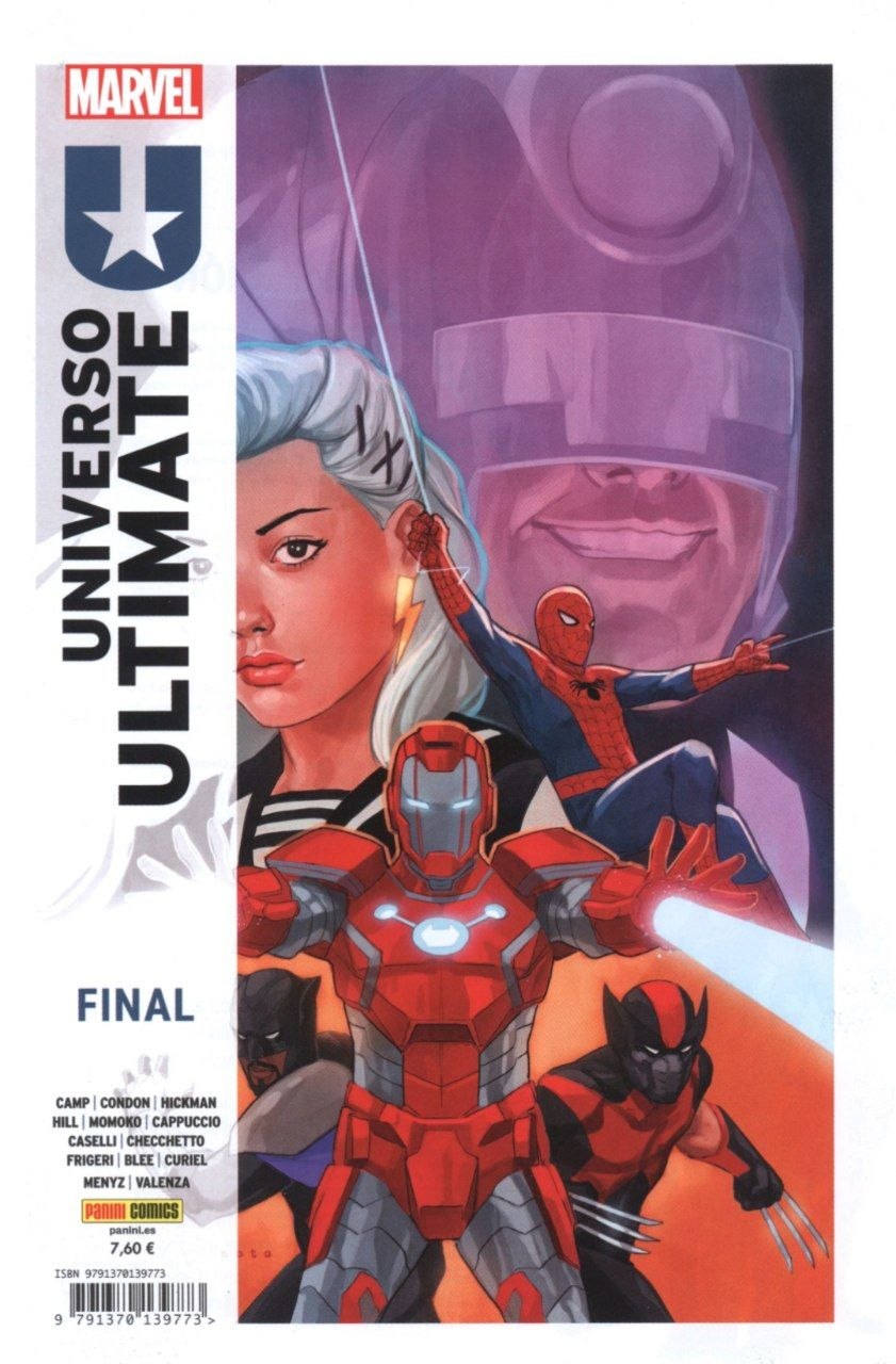 Portada ampliada de UNIVERSO ULTIMATE FINAL