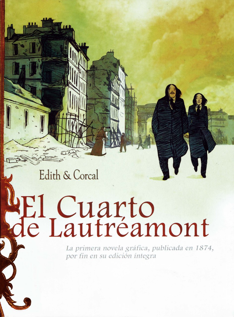 Portada ampliada de El Cuarto de Lautréamont