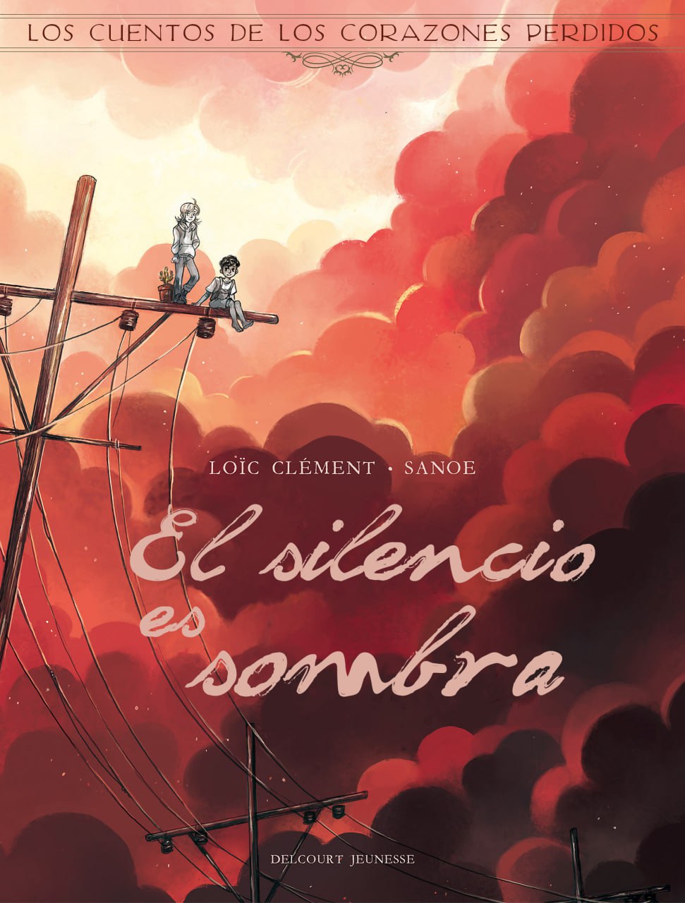 Portada ampliada de El silencio es sombra