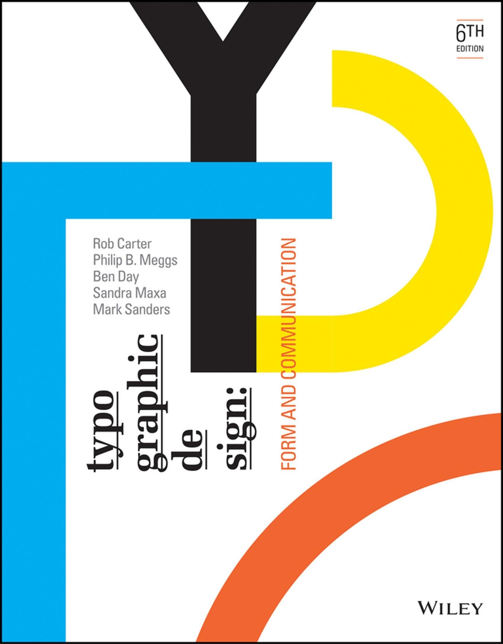 Portada ampliada de typographic design: form and communication