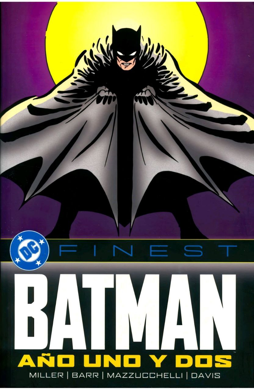 Portada ampliada de BATMAN AÑO UNO Y DOS