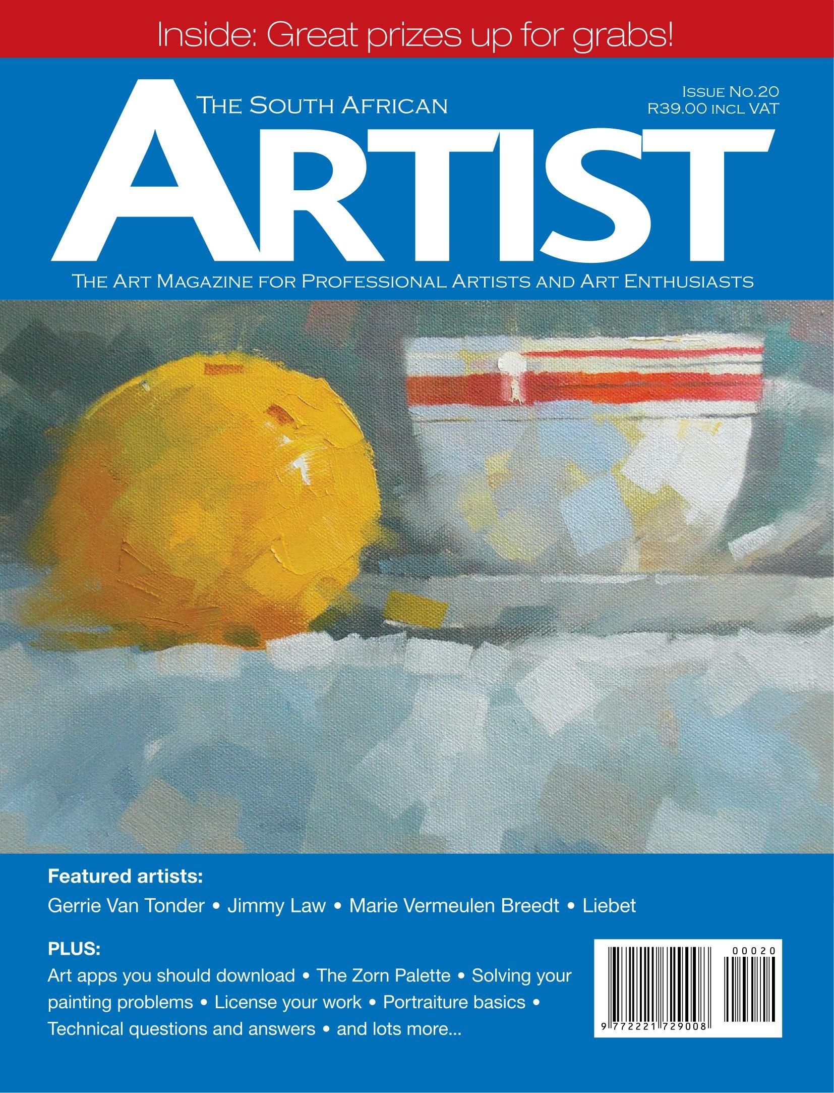 Portada ampliada de THE SOUTH AFRICAN ARTIST