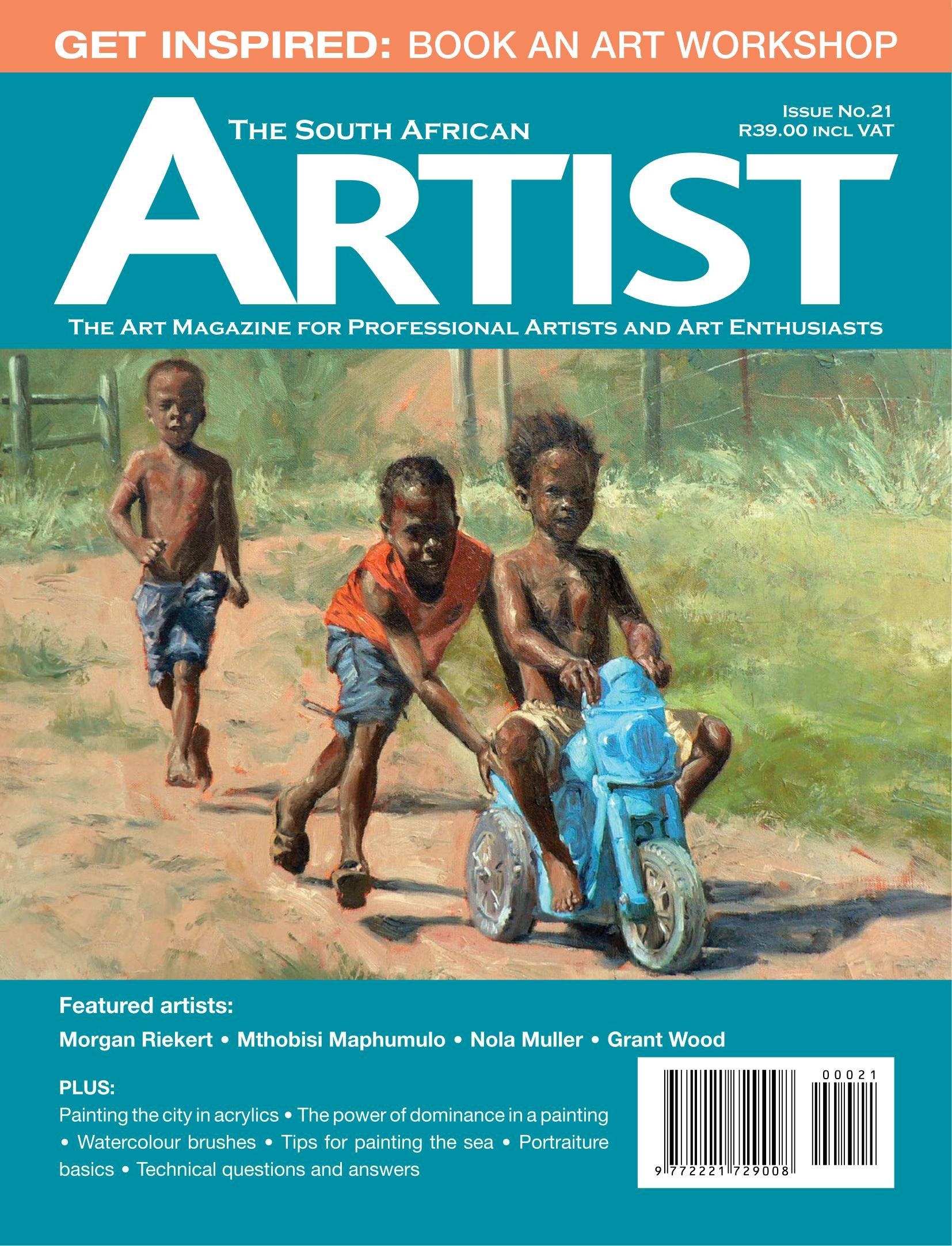 Portada ampliada de The South African Artist