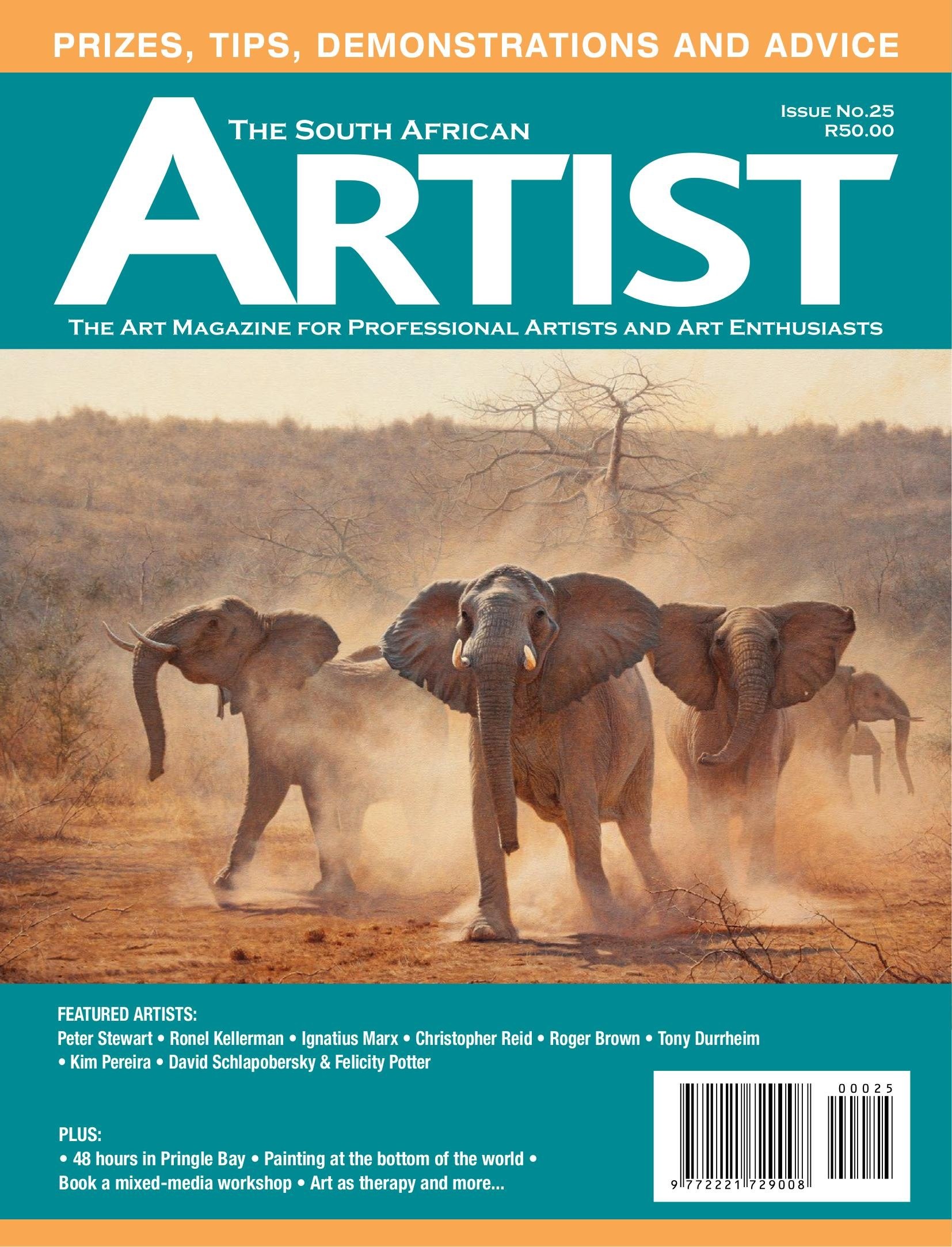 Portada ampliada de The South African Artist