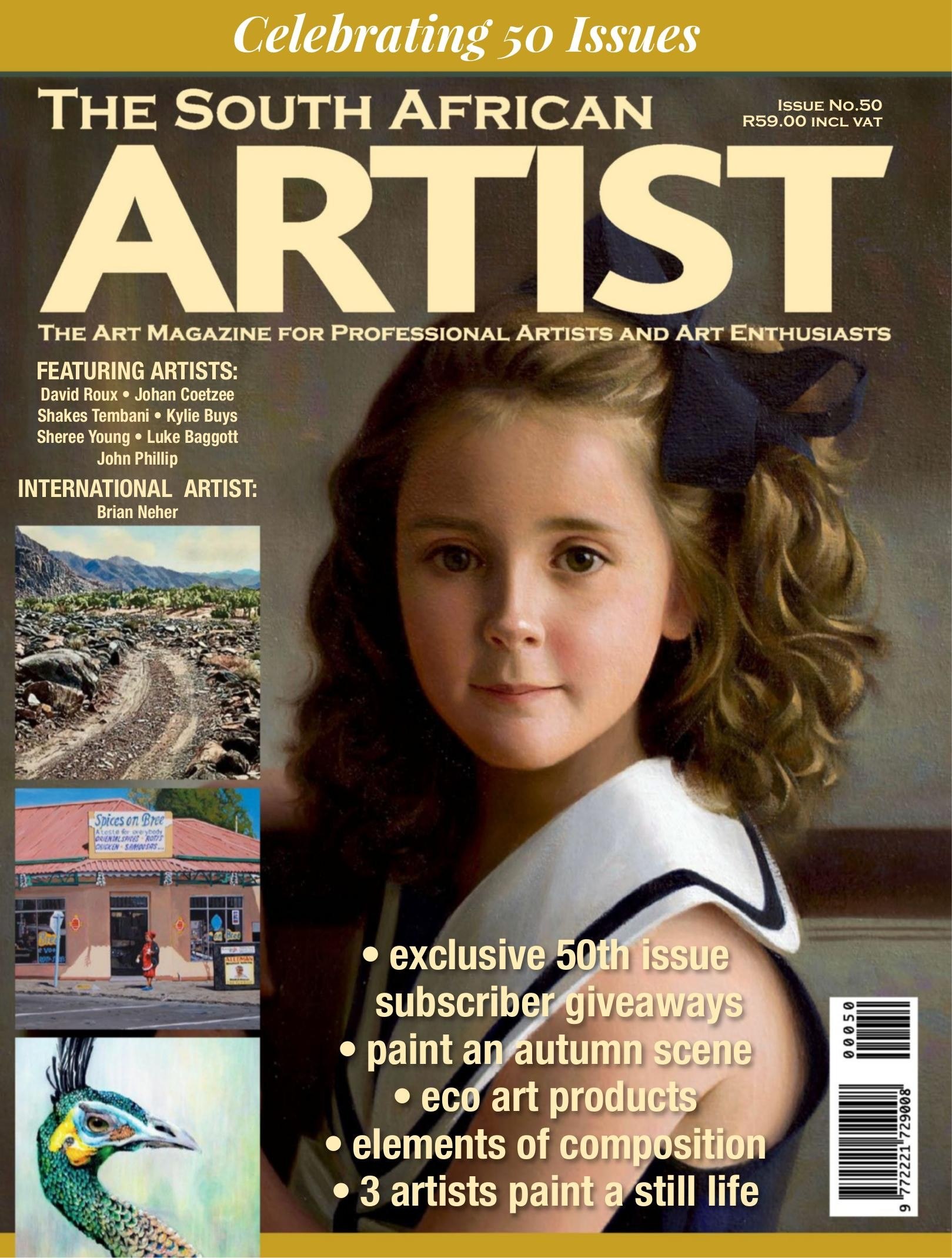 Portada ampliada de The South African Artist