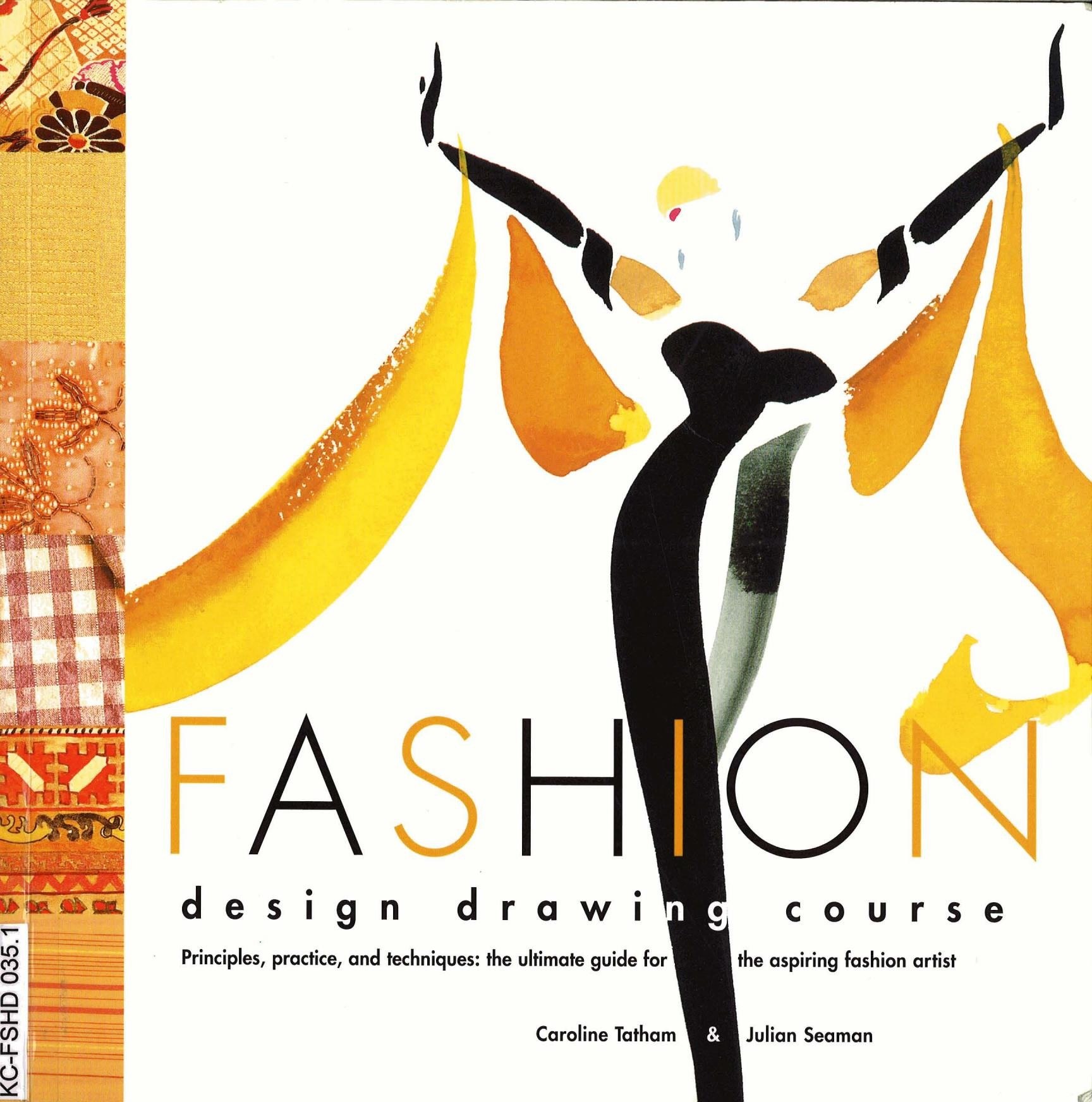 Portada ampliada de FASHION design drawing course