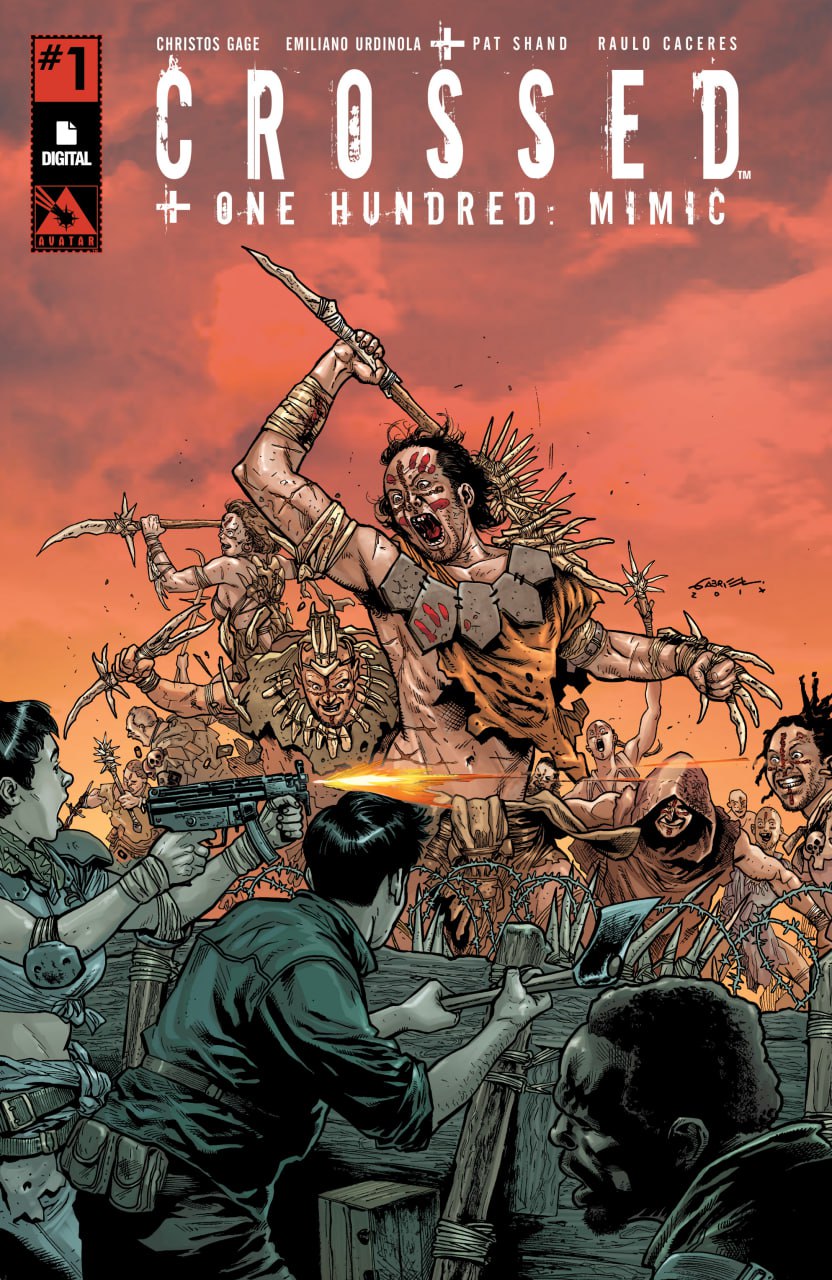 Portada ampliada de CROSSED + ONE HUNDRED: MIMIC