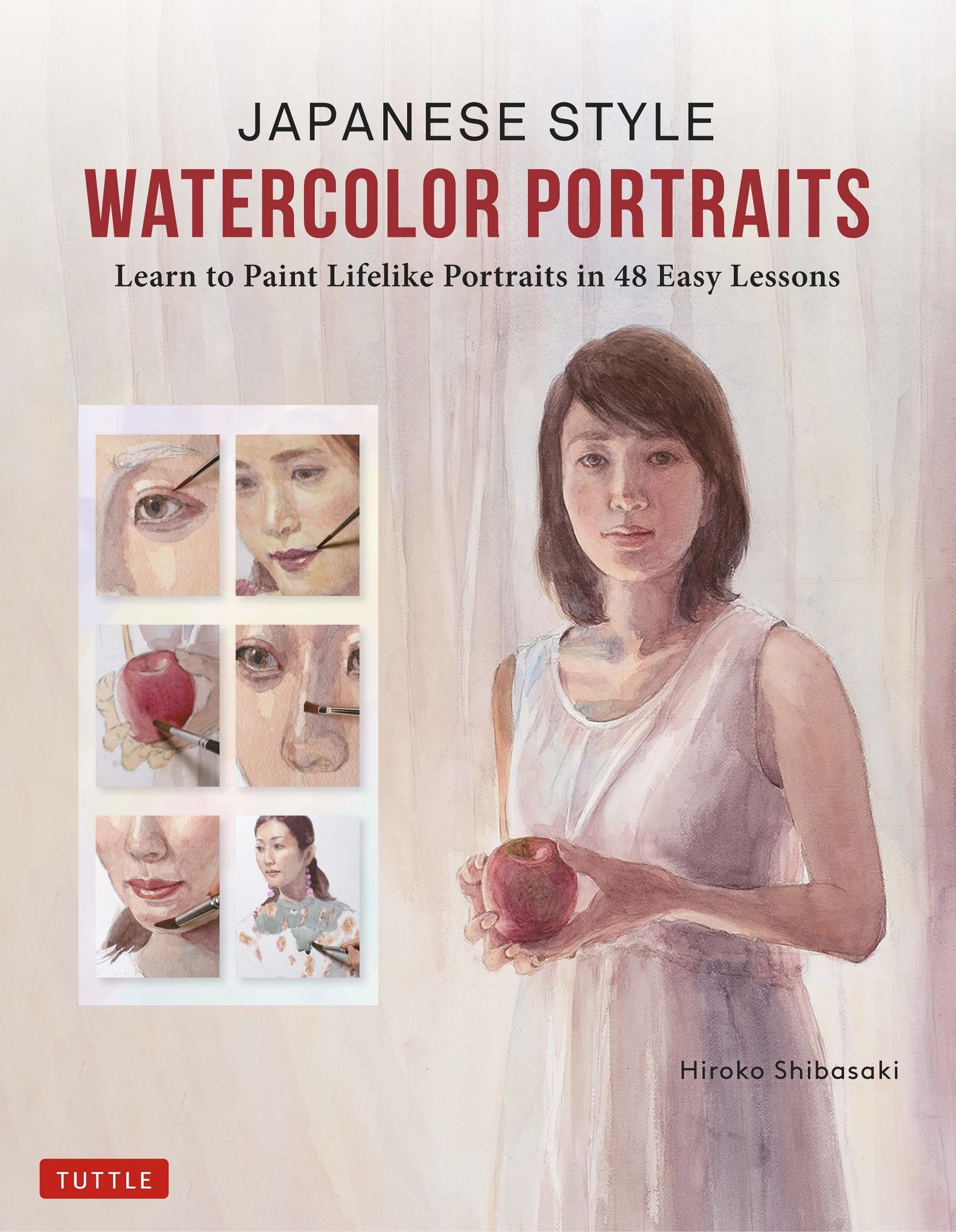 Portada ampliada de JAPANESE STYLE WATERCOLOR PORTRAITS