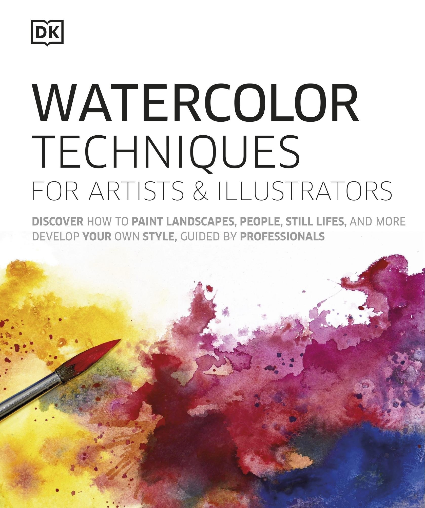 Portada ampliada de WATERCOLOR TECHNIQUES FOR ARTISTS & ILLUSTRATORS