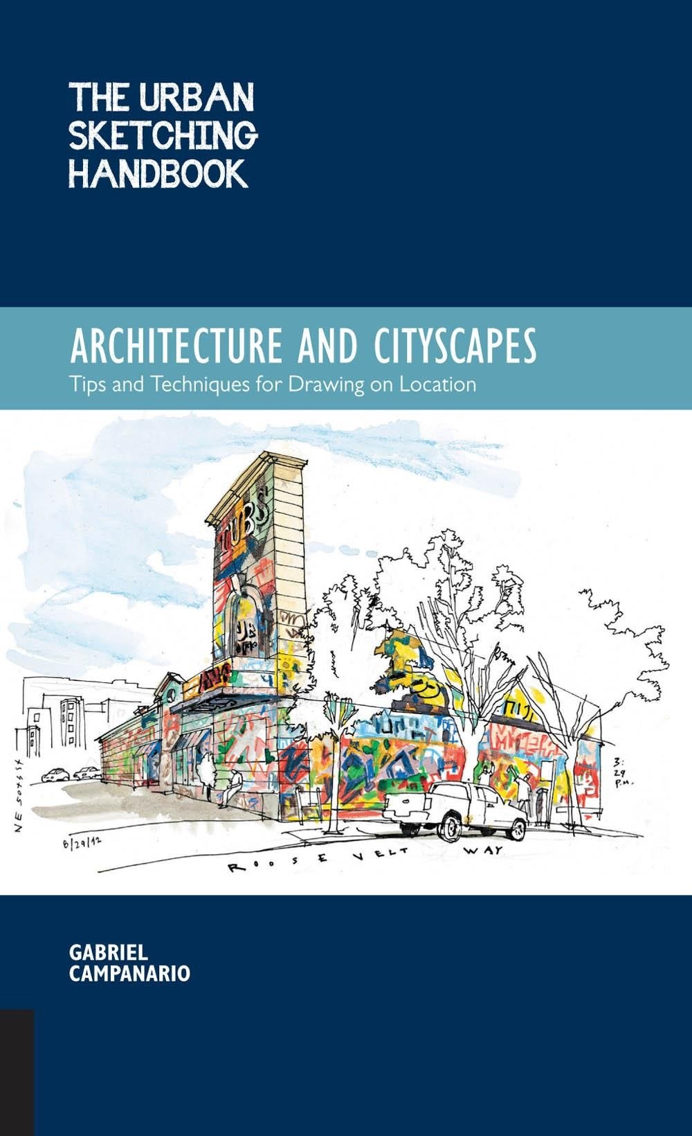 Portada ampliada de THE URBAN SKETCHING HANDBOOK