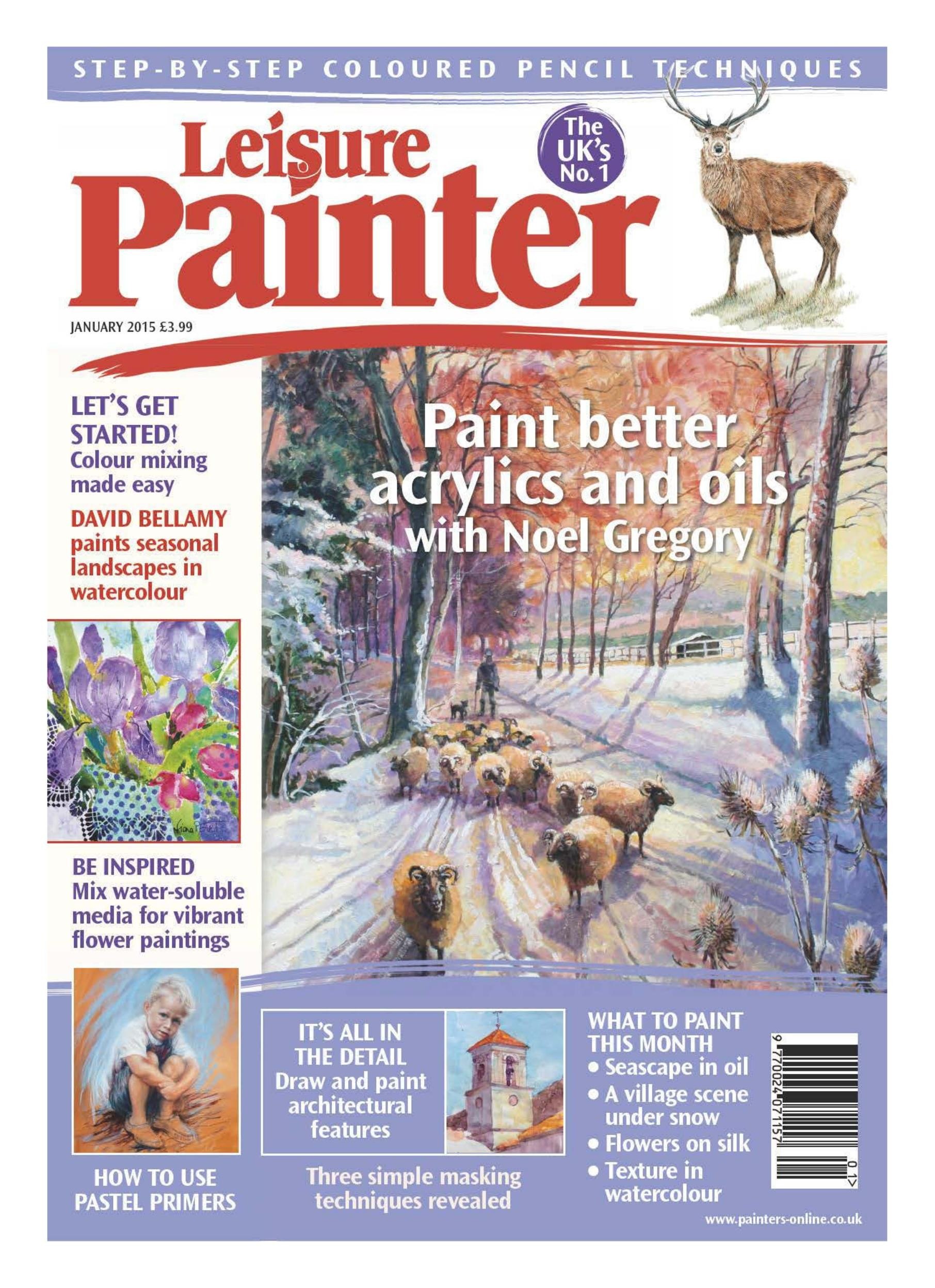 Portada ampliada de Leisure Painter
