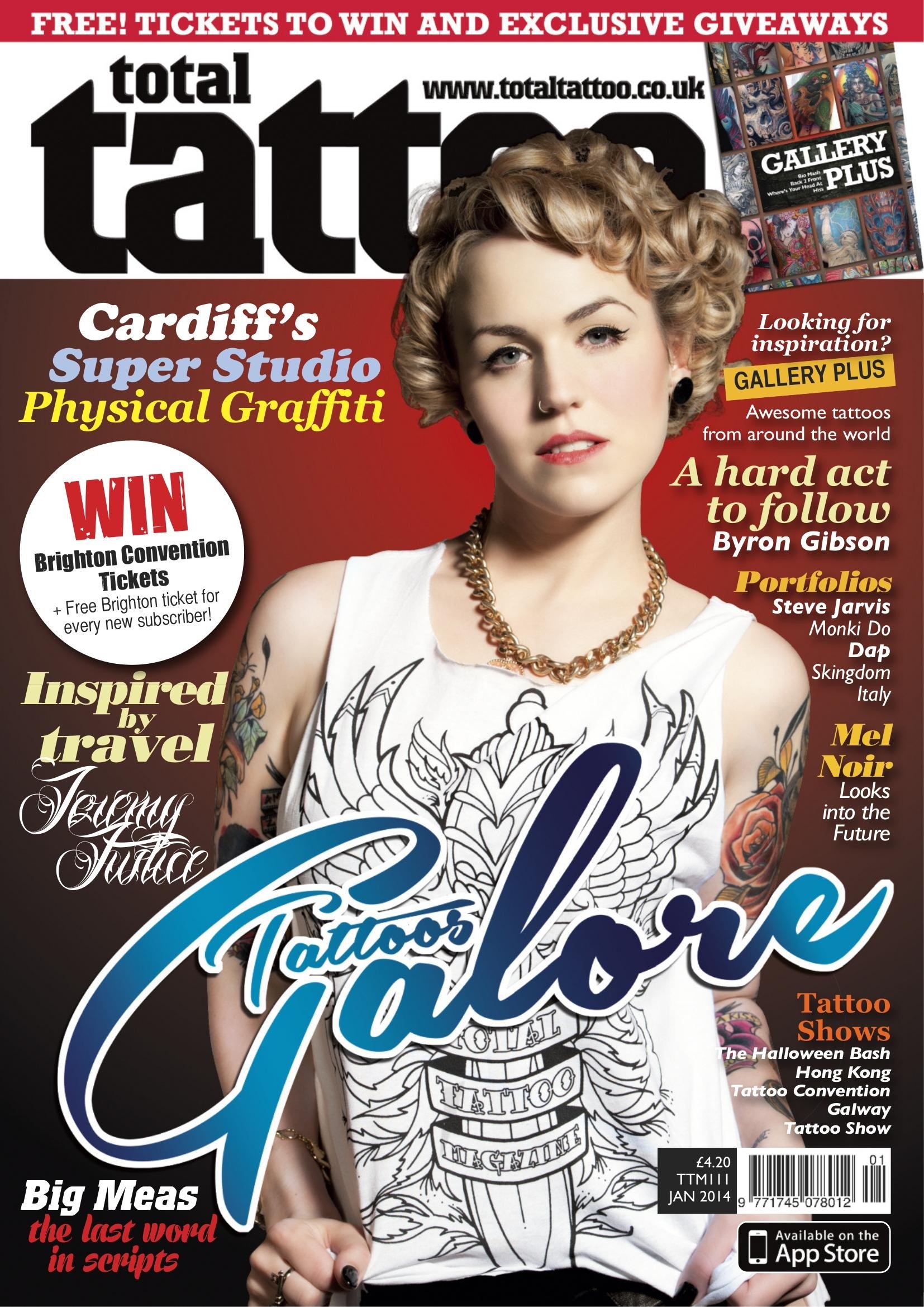 Portada ampliada de total tattoo