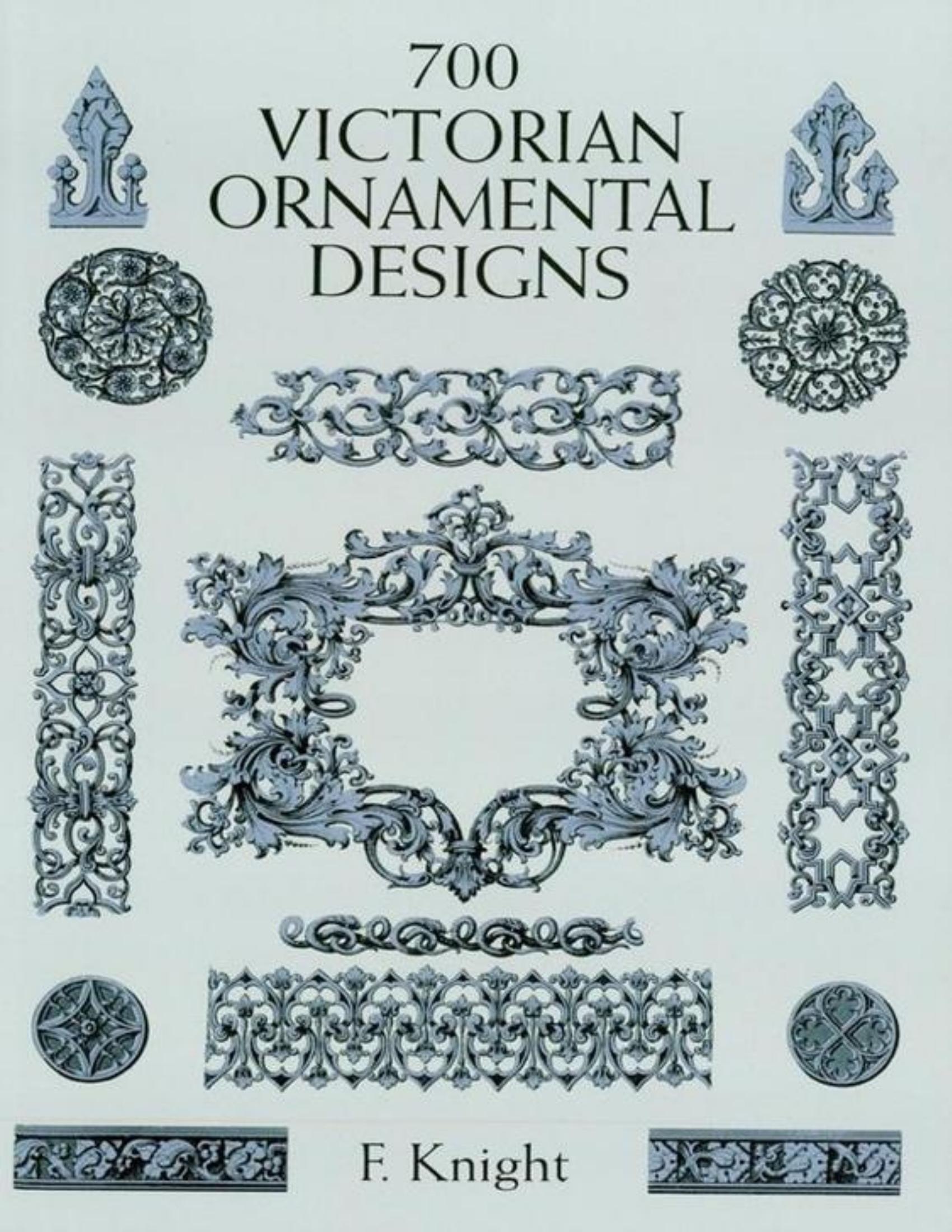Portada ampliada de 700 VICTORIAN ORNAMENTAL DESIGNS