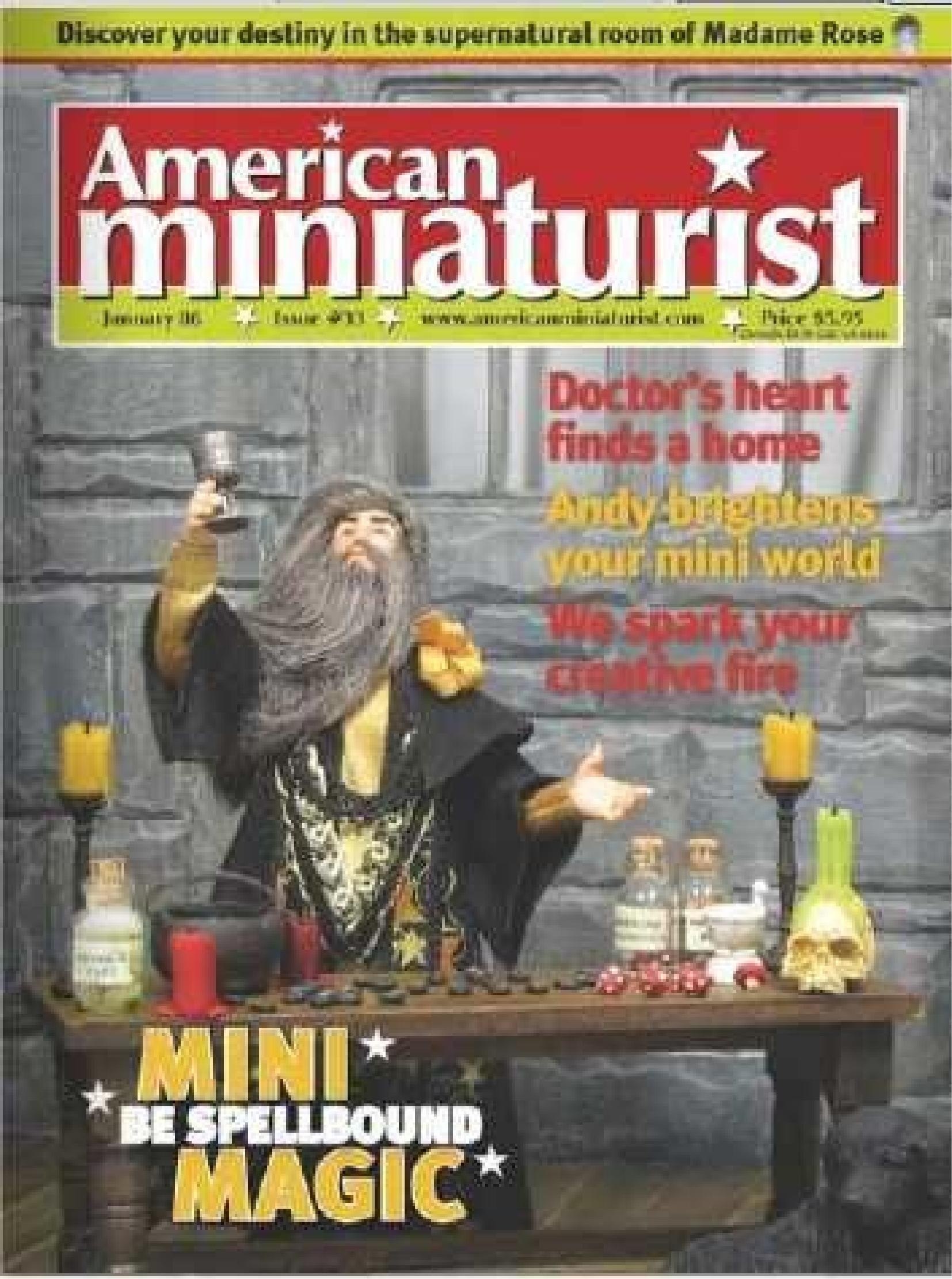 Portada ampliada de American miniaturist