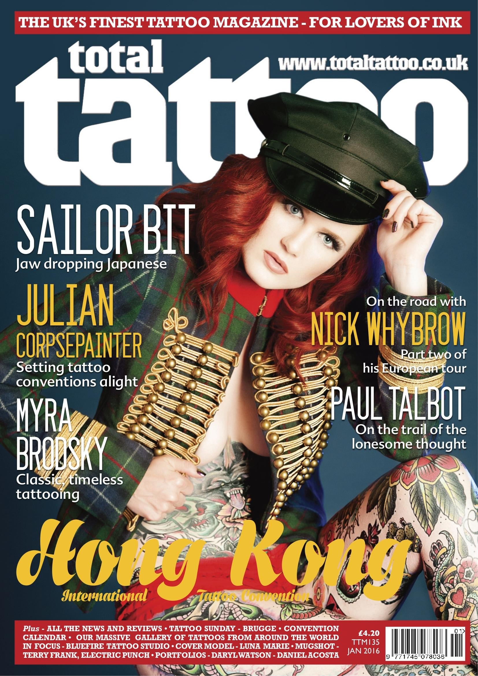 Portada ampliada de total tattoo