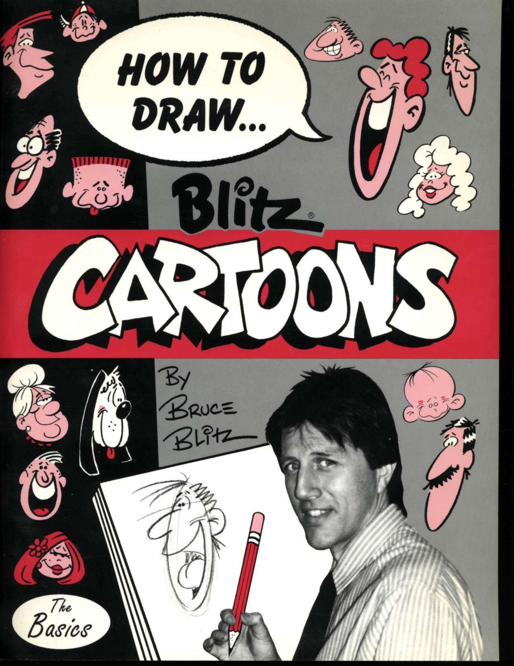 Portada ampliada de How to Draw... Blitz Cartoons