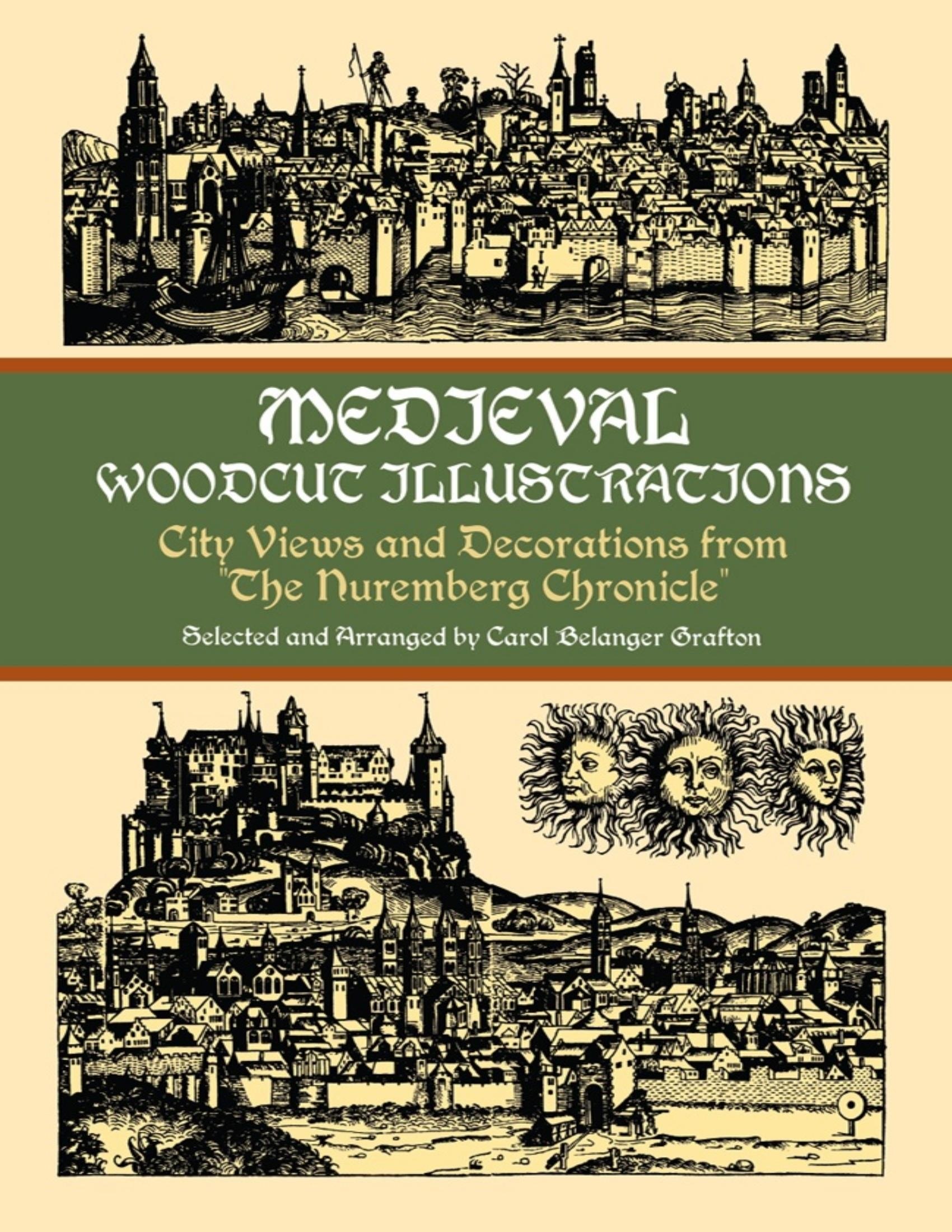 Portada ampliada de MEDIEVAL WOODCUT ILLUSTRATIONS