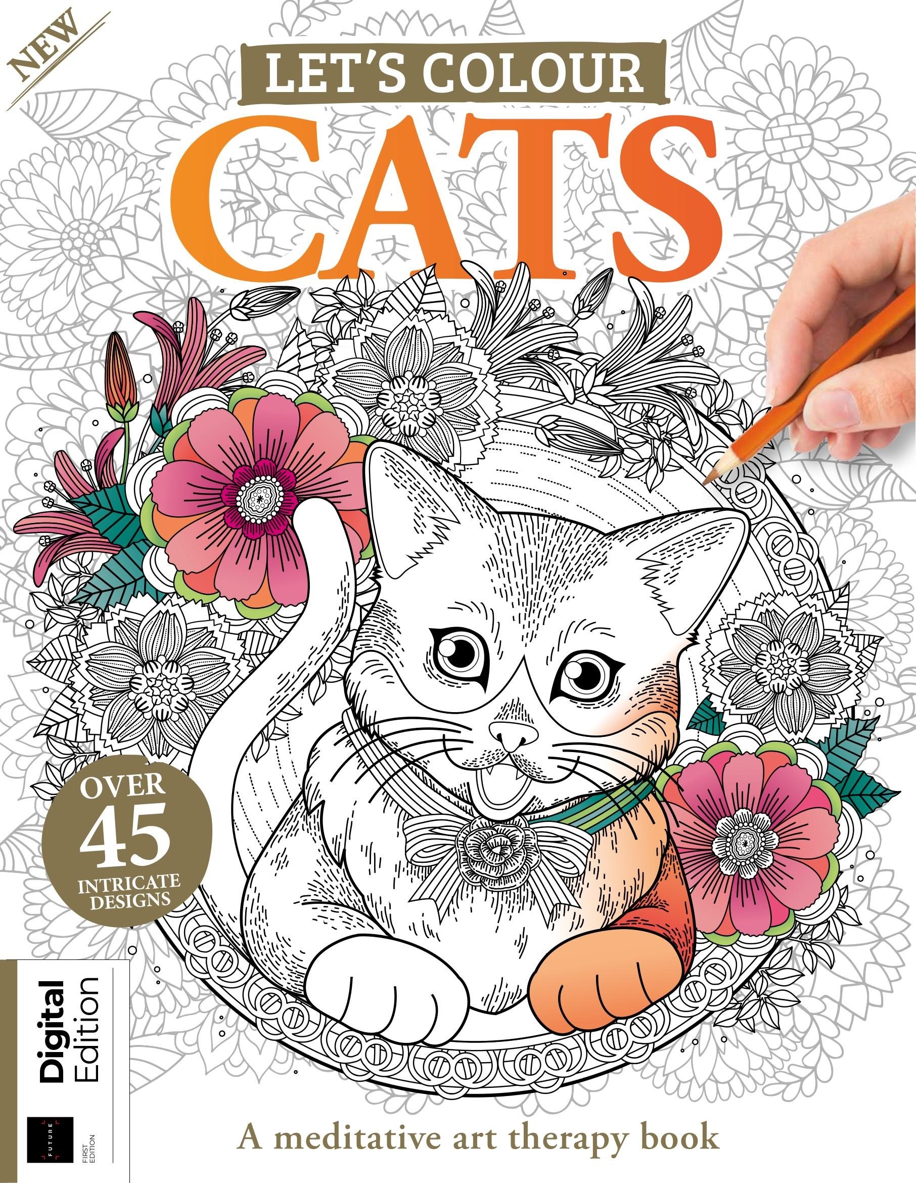 Portada ampliada de LET'S COLOUR CATS