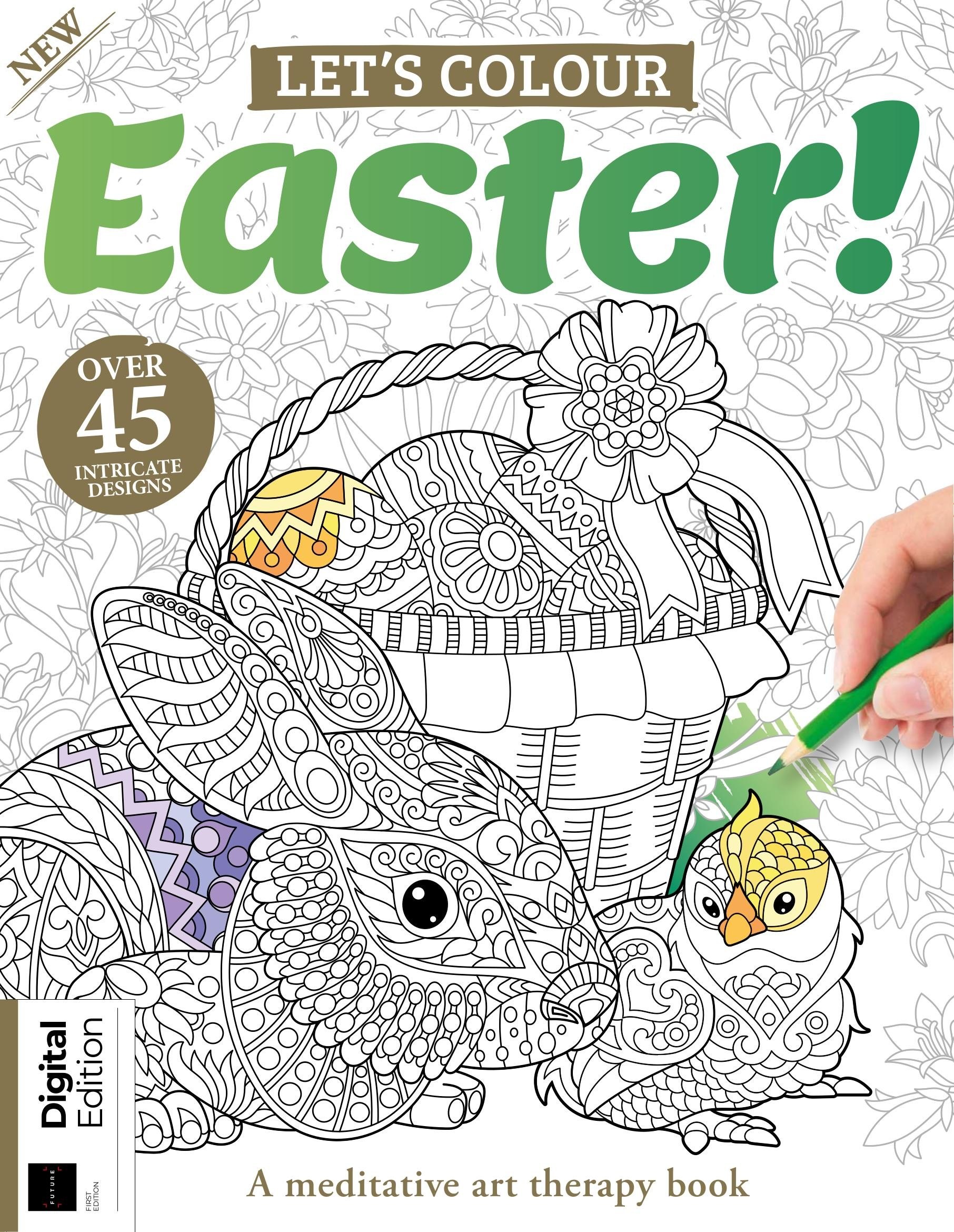 Portada ampliada de LET'S COLOUR Easter!