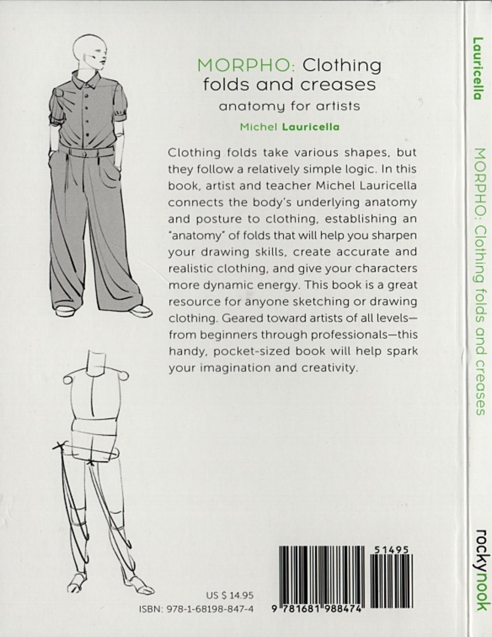 Portada ampliada de MORPHO: Clothing folds and creases anatomy for artists