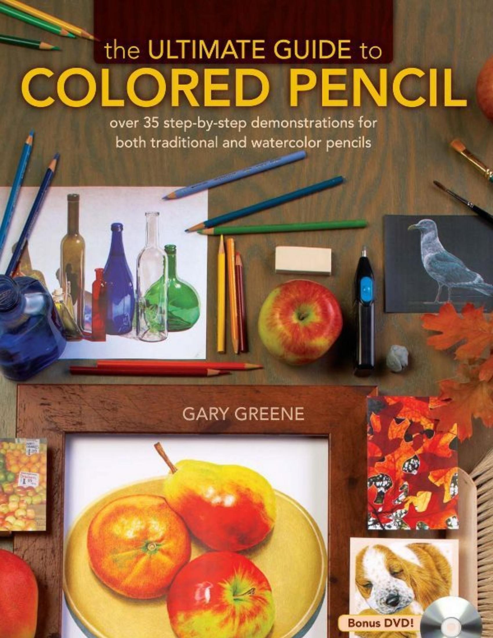 Portada ampliada de the ULTIMATE GUIDE to COLORED PENCIL