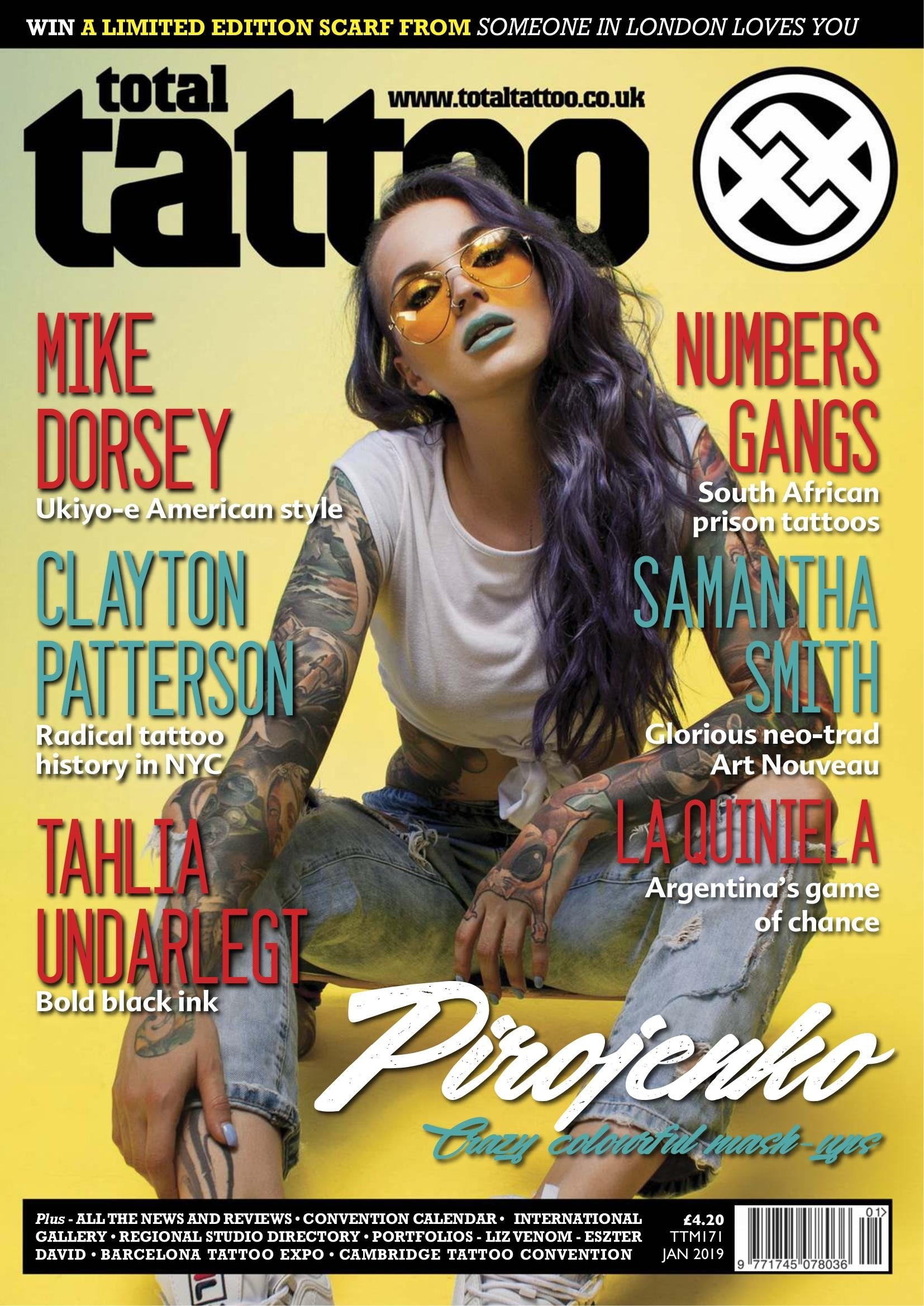 Portada ampliada de total tattoo