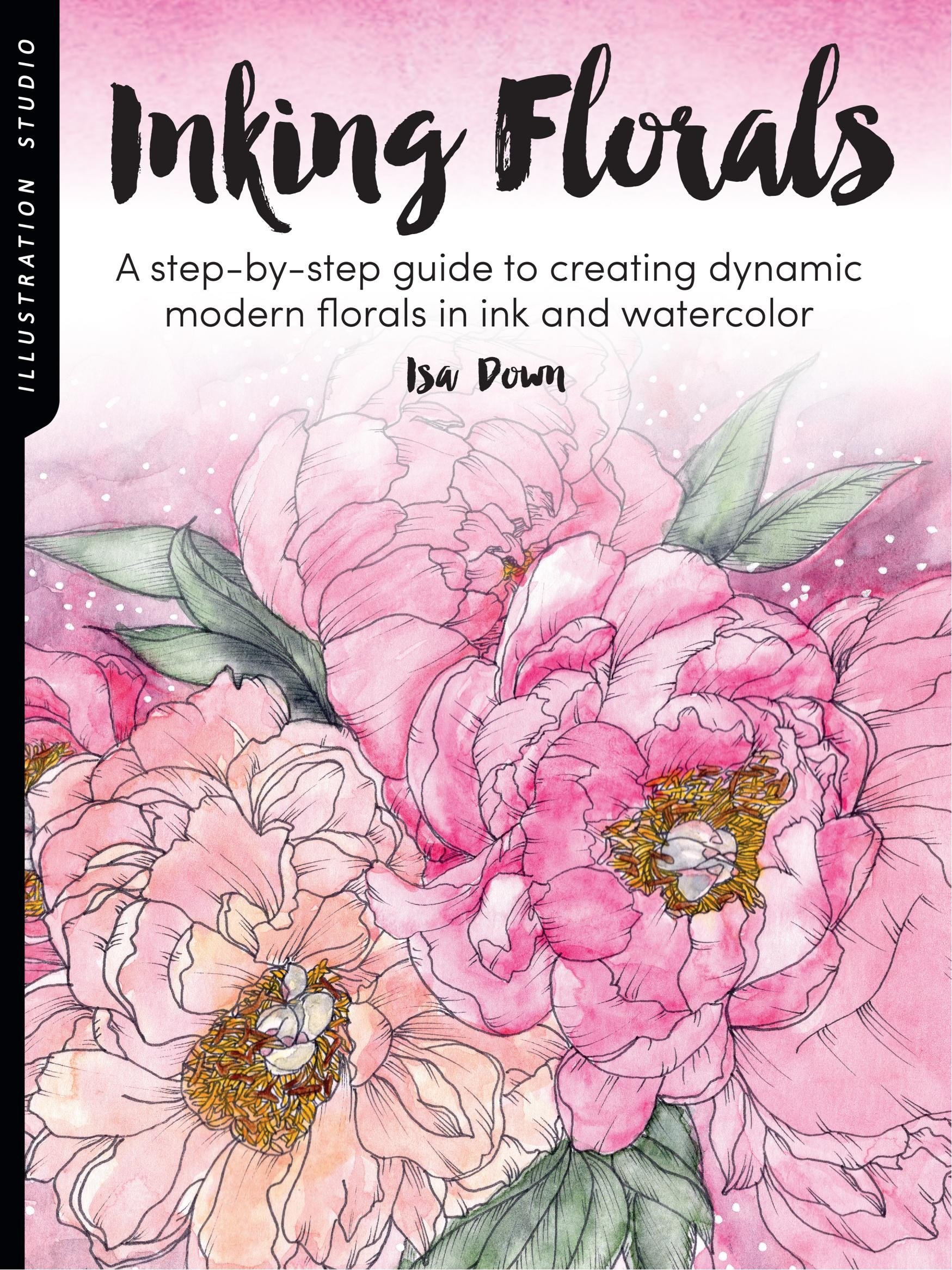Portada ampliada de Inking Florals