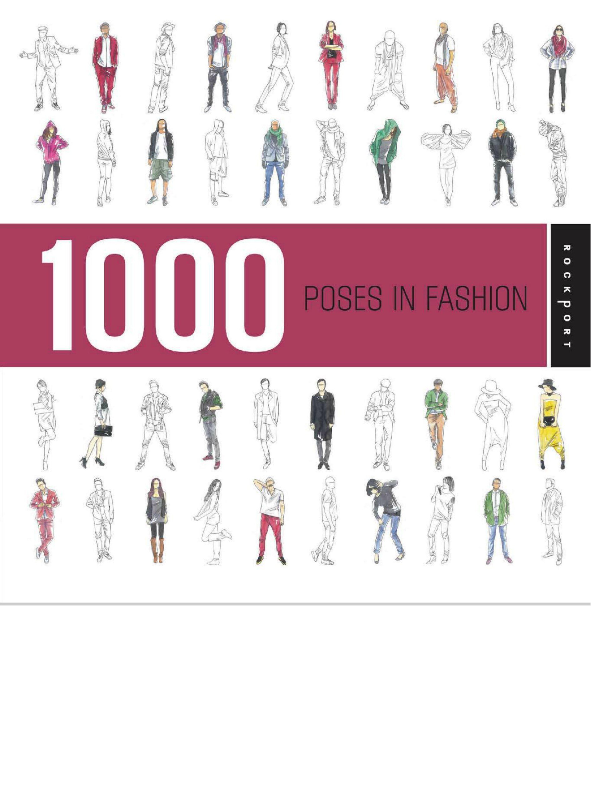 Portada ampliada de 1000 POSES IN FASHION