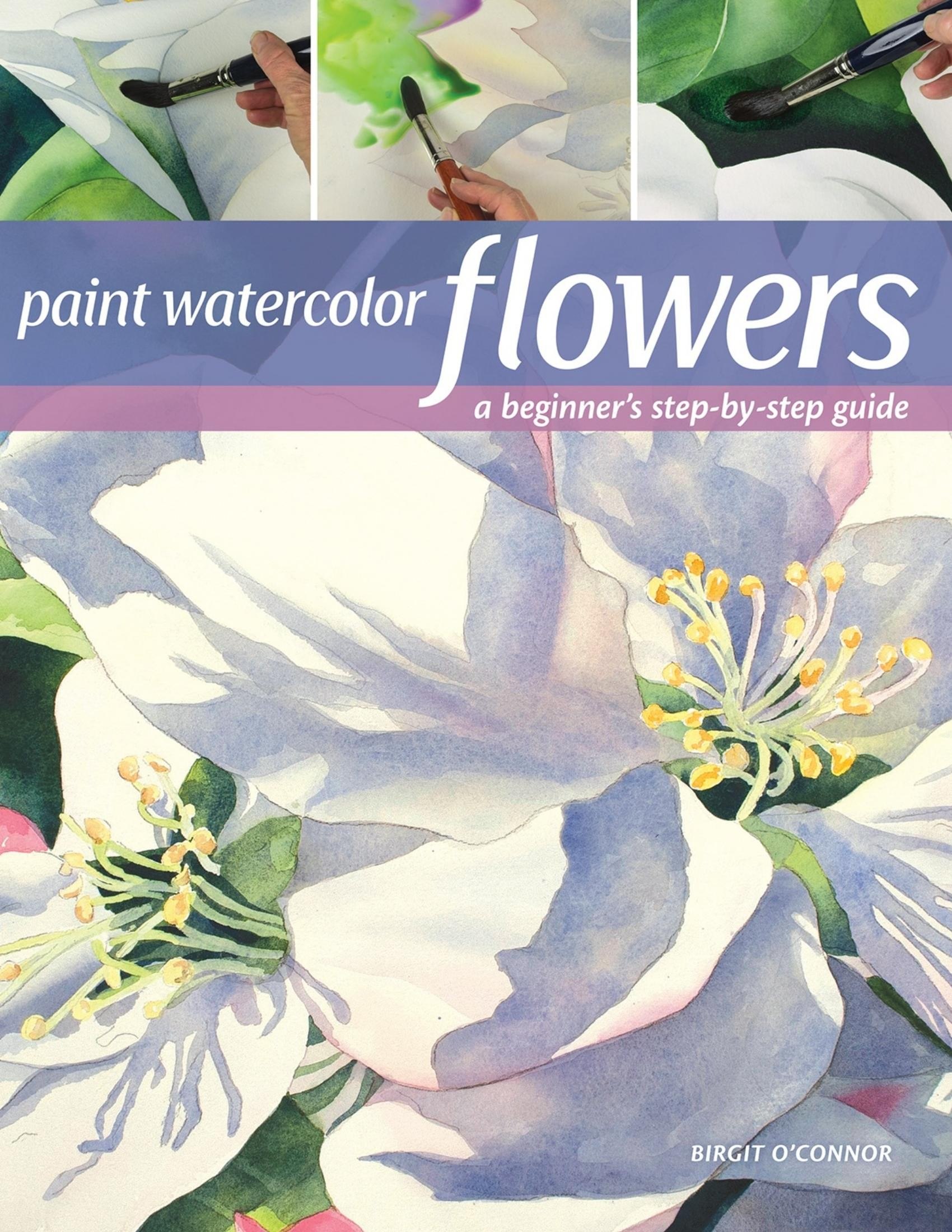 Portada ampliada de paint watercolor flowers