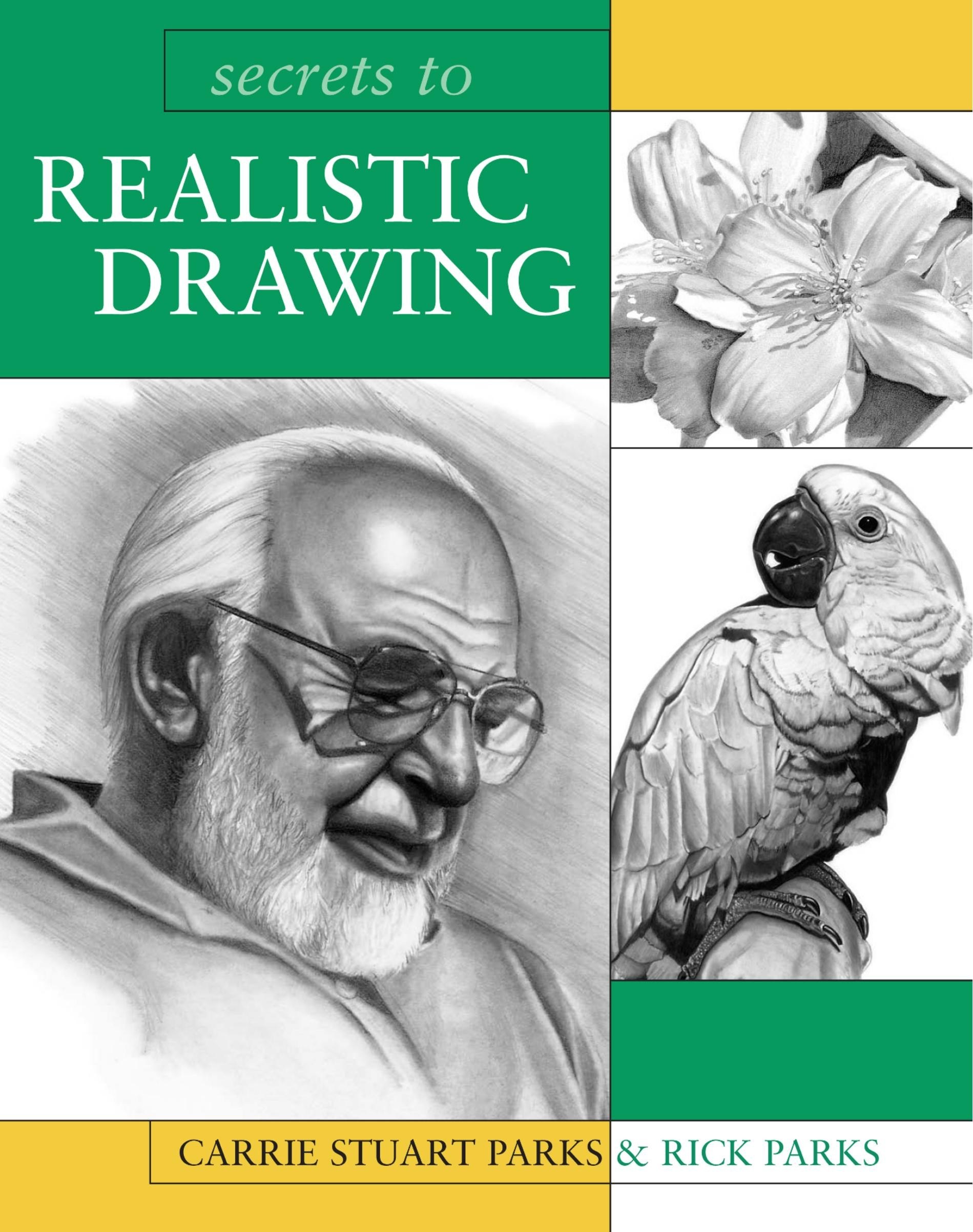 Portada ampliada de secrets to REALISTIC DRAWING
