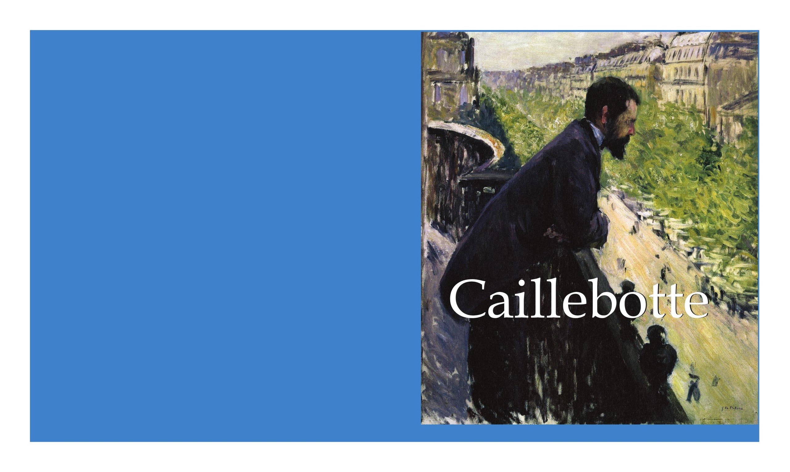 Portada ampliada de Caillebotte