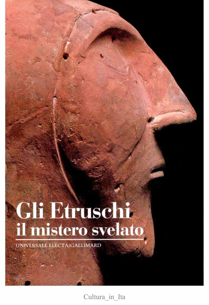 Portada ampliada de Gli Etruschi il mistero svelato
