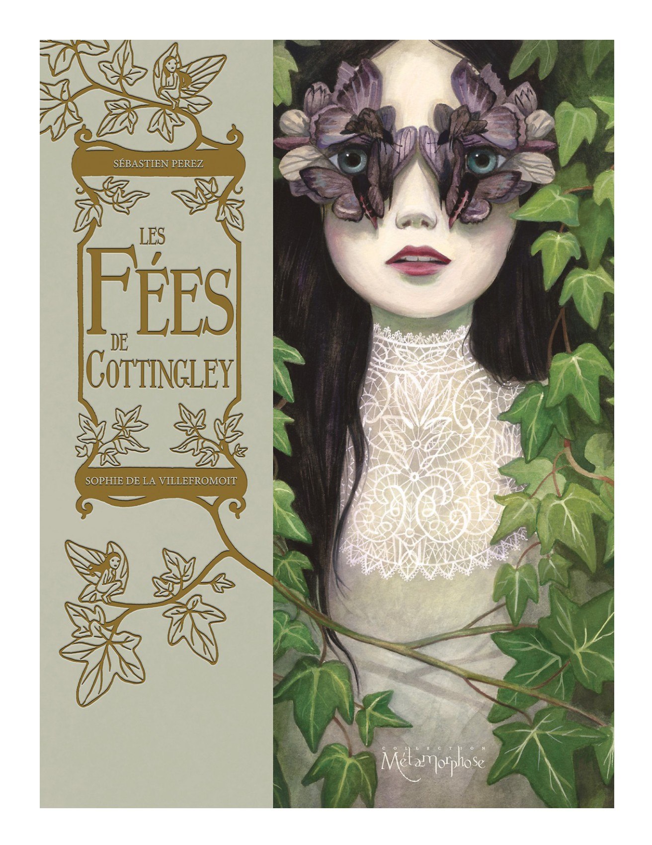 Portada ampliada de Les Fées de Cottingley