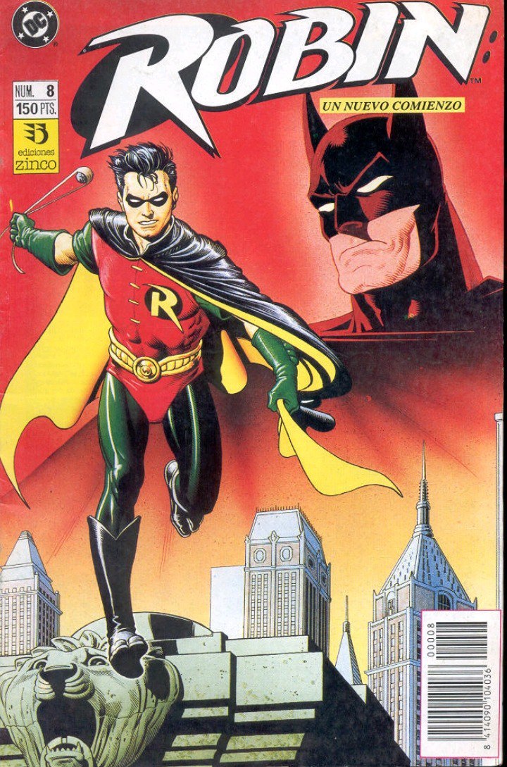 Portada ampliada de ROBIN