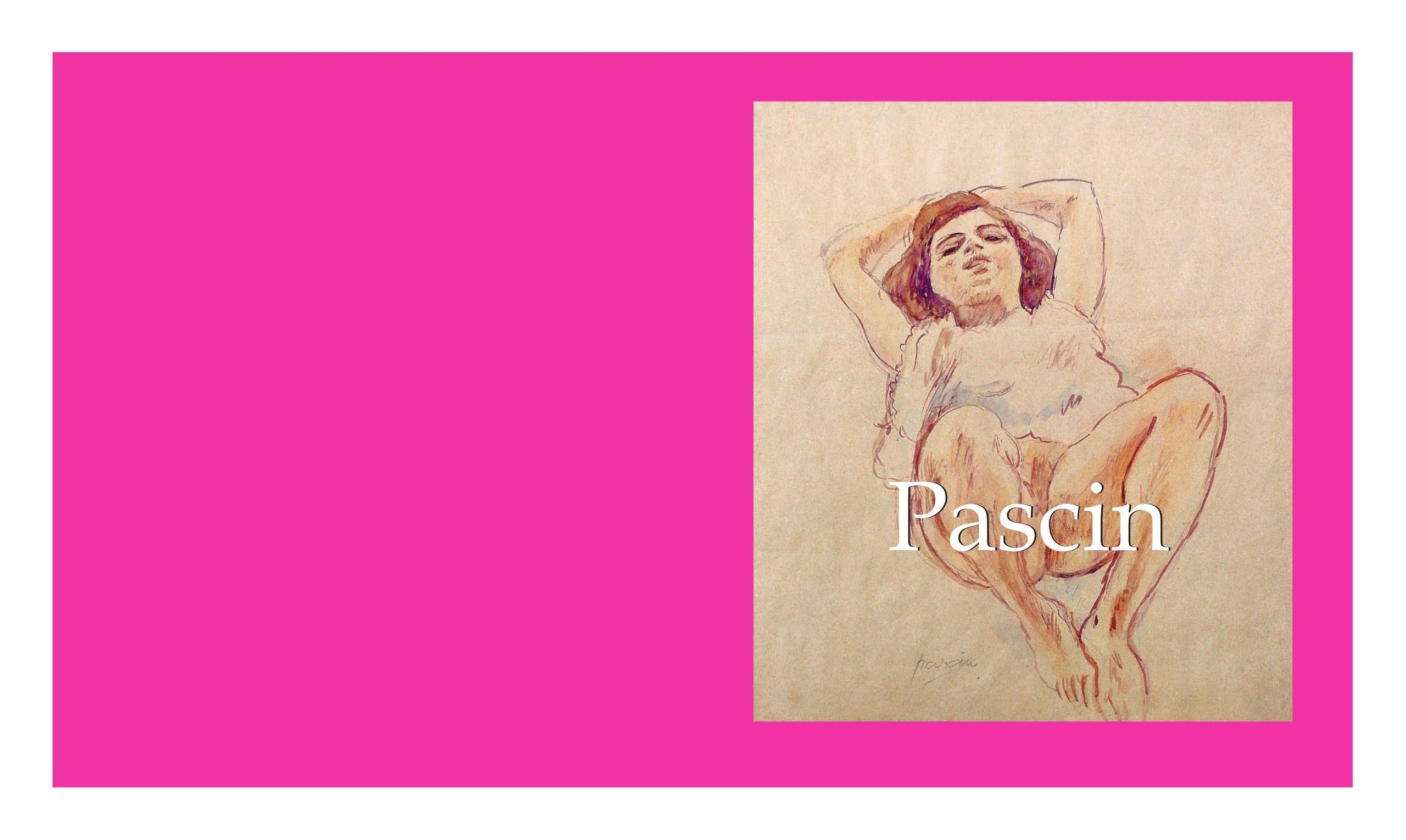 Portada ampliada de Pascin