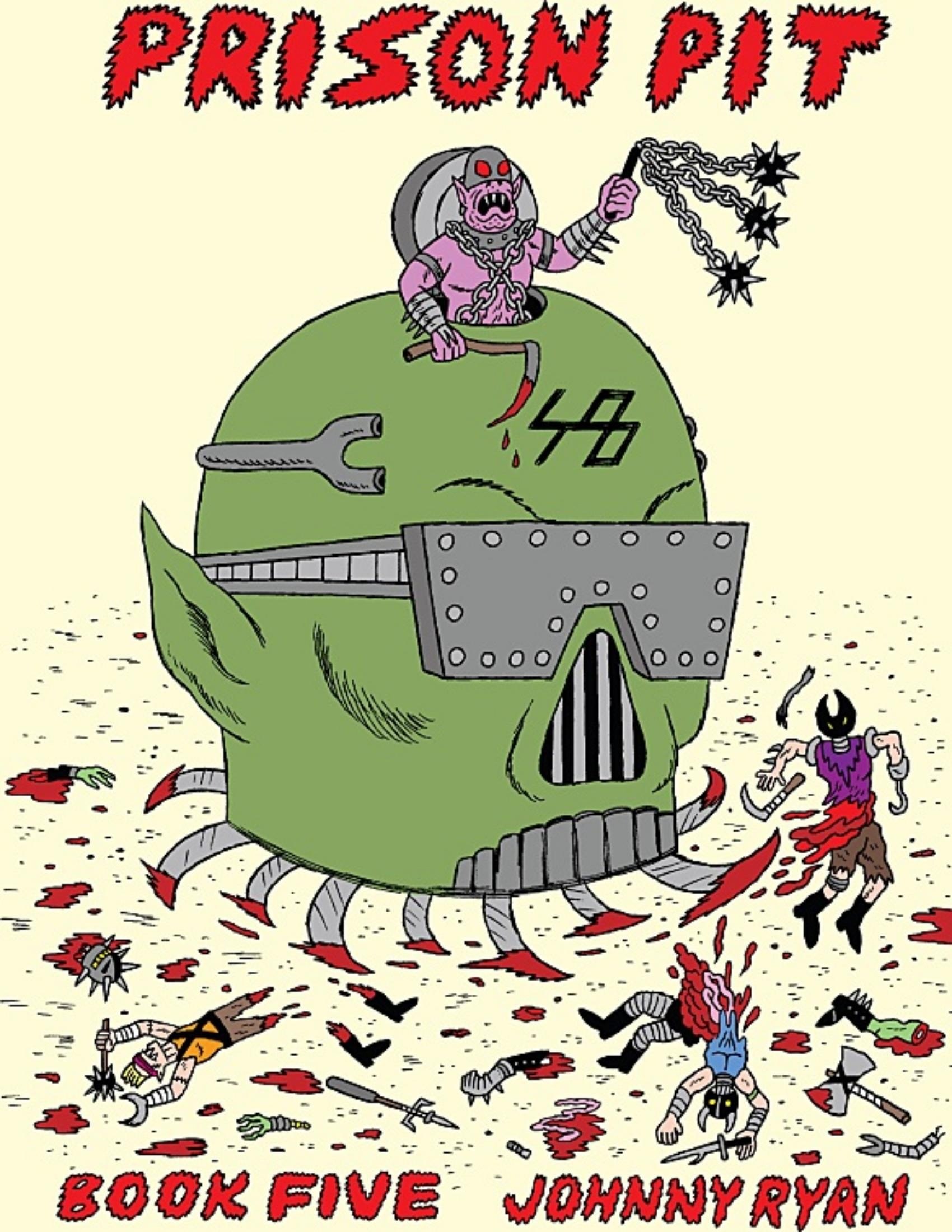 Portada ampliada de PRISON PIT