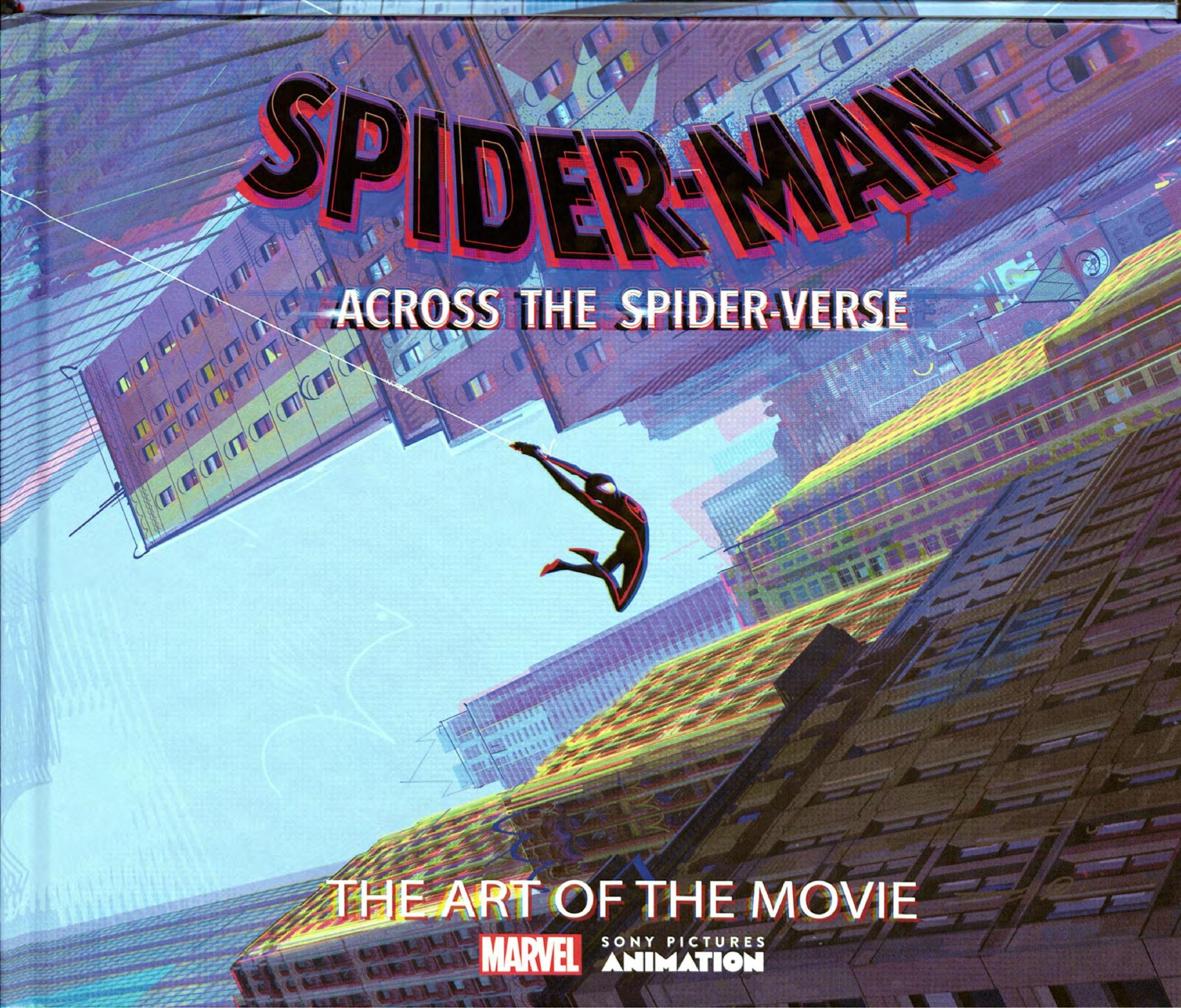 Portada ampliada de SPIDER-MAN ACROSS THE SPIDER-VERSE