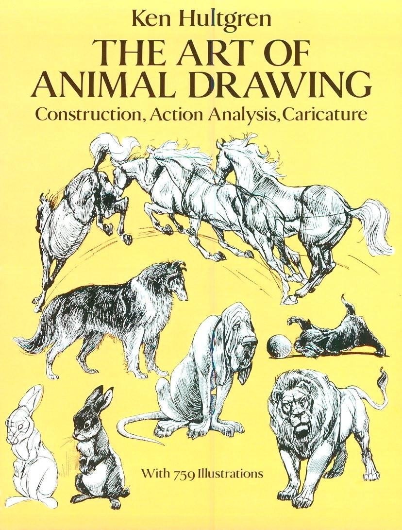 Portada ampliada de THE ART OF ANIMAL DRAWING