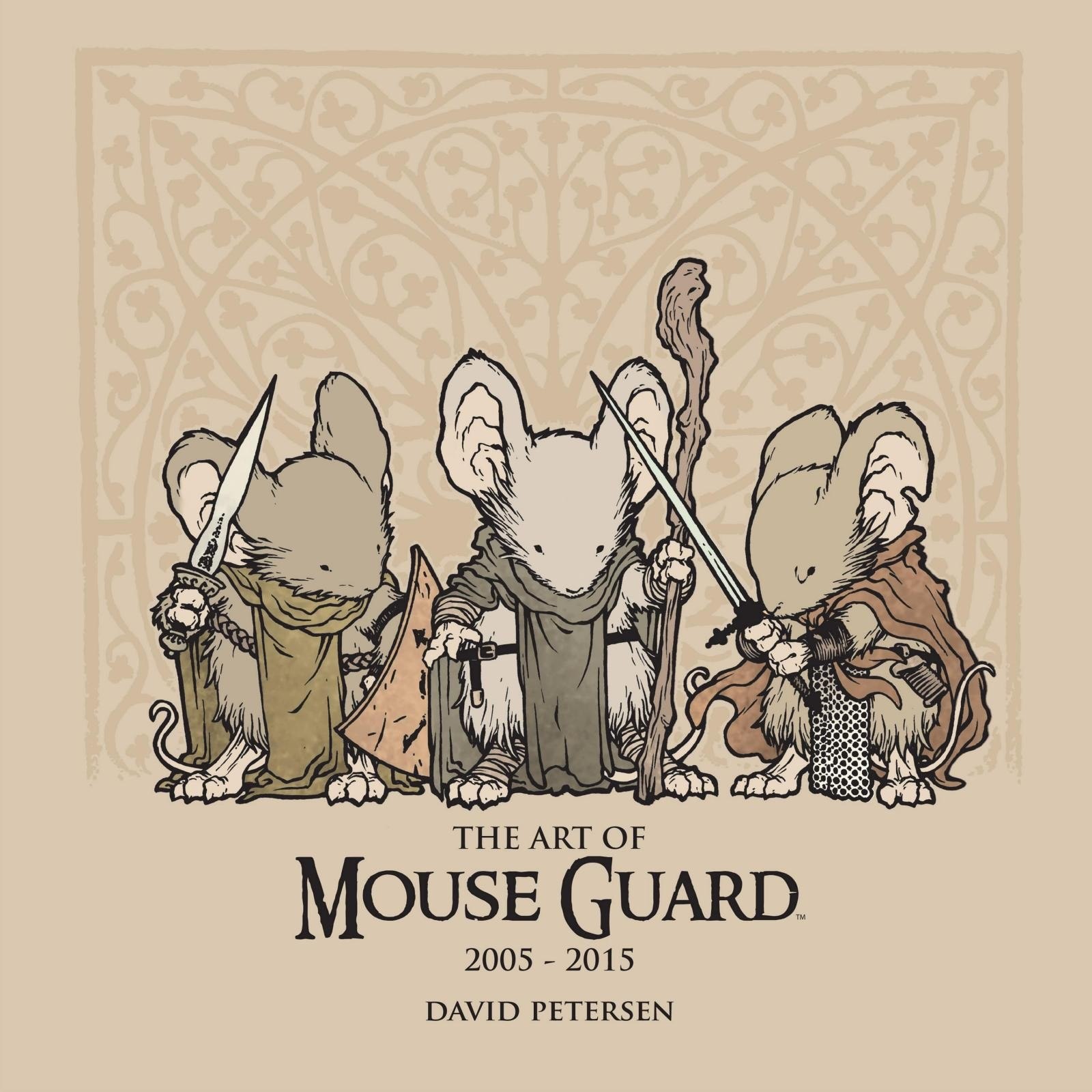 Portada ampliada de THE ART OF MOUSE GUARD