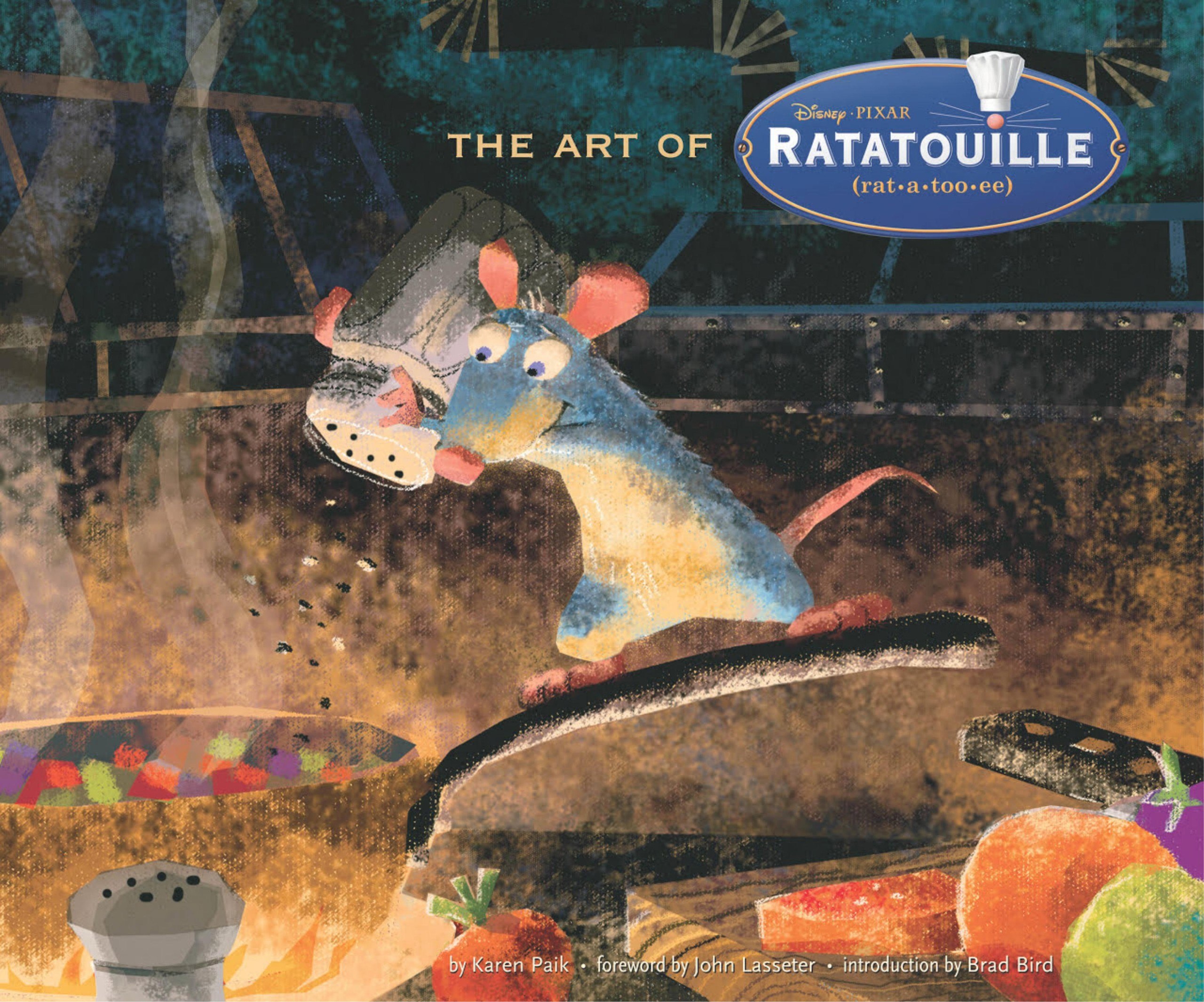 Portada ampliada de THE ART OF RATATOUILLE (rat-a-too-ee)