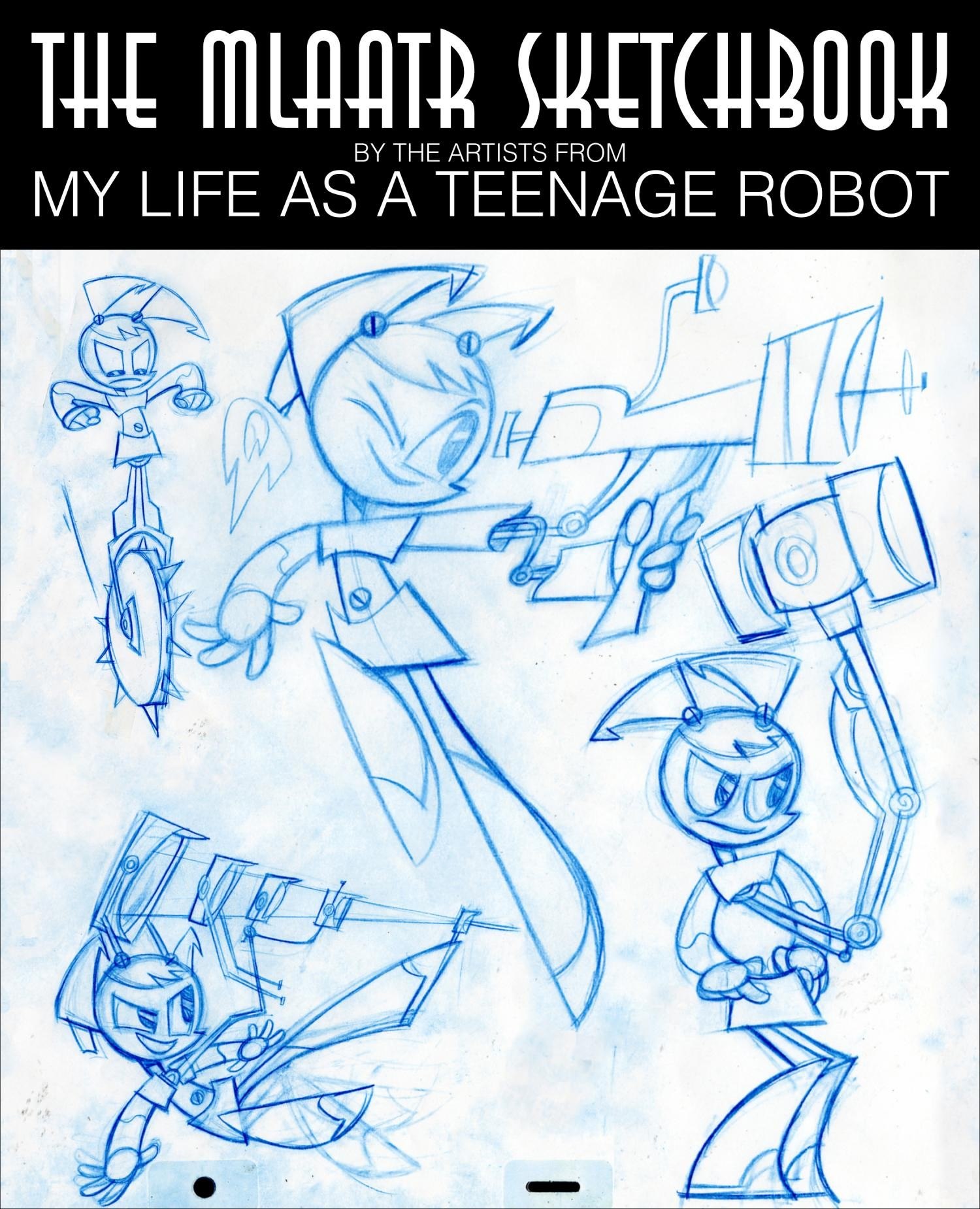 Portada ampliada de THE MLAATR SKETCHBOOK