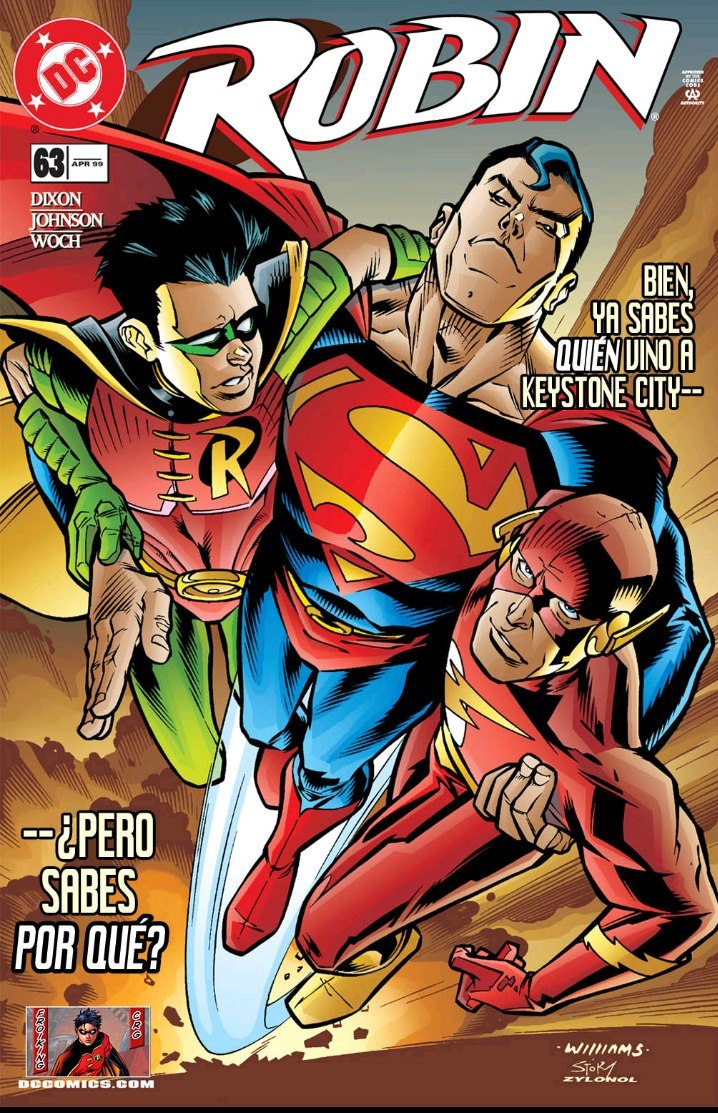 Portada ampliada de ROBIN