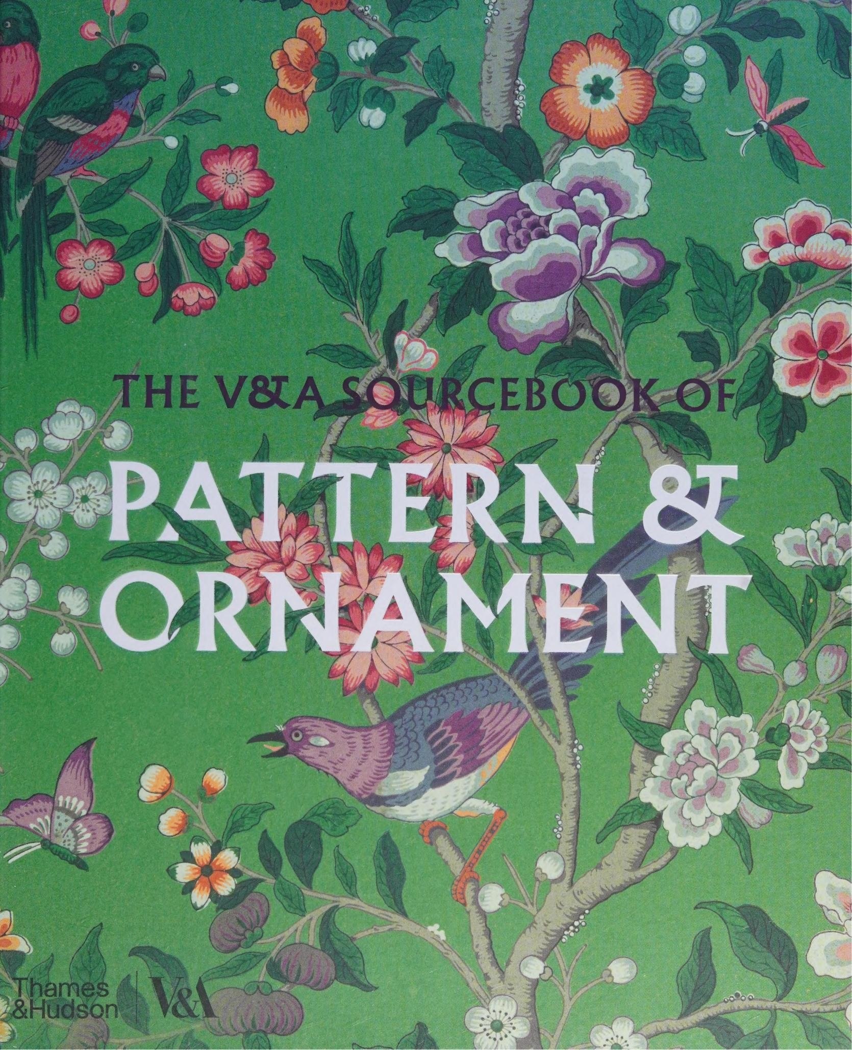 Portada ampliada de THE V&A SOURCEBOOK OF PATTERN & ORNAMENT