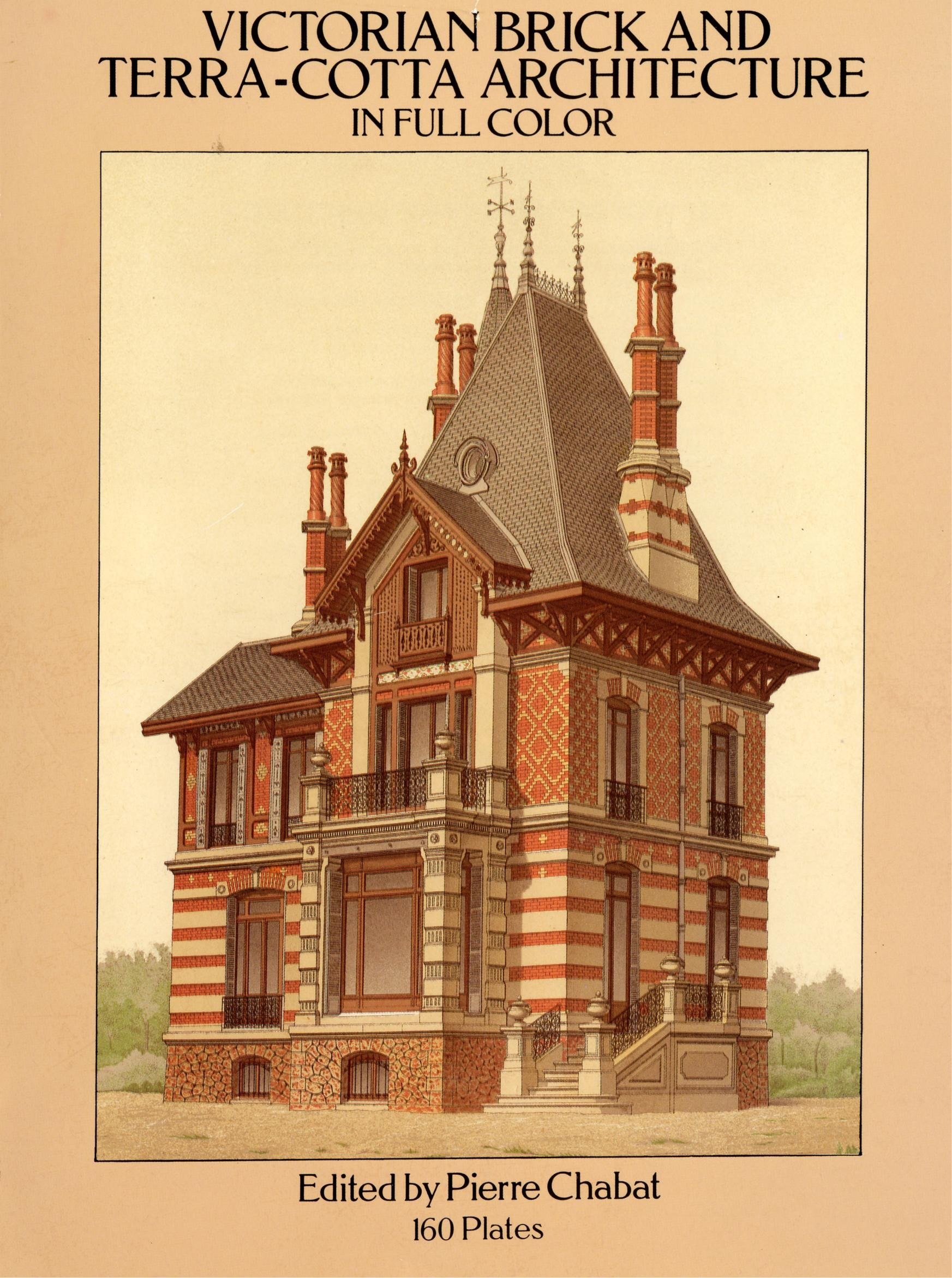 Portada ampliada de VICTORIAN BRICK AND TERRA-COTTA ARCHITECTURE IN FULL COLOR