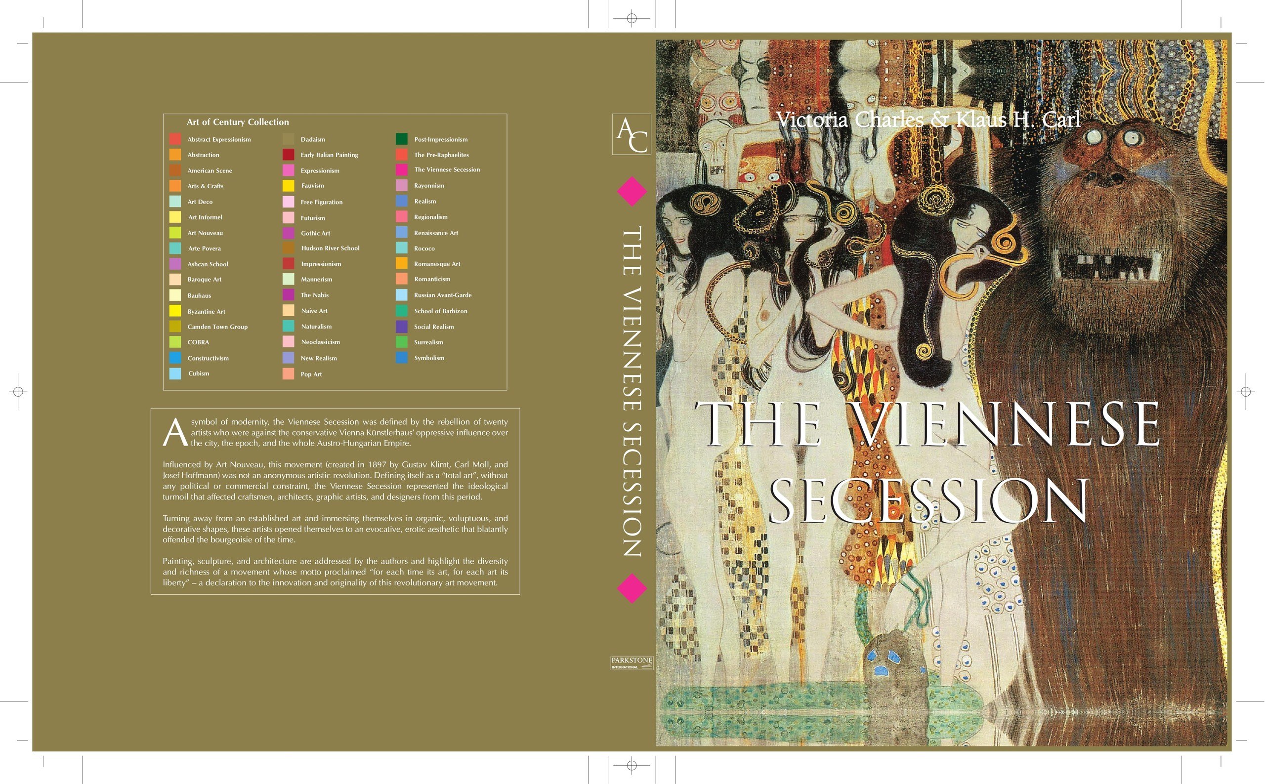 Portada ampliada de THE VIENNESE SECESSION